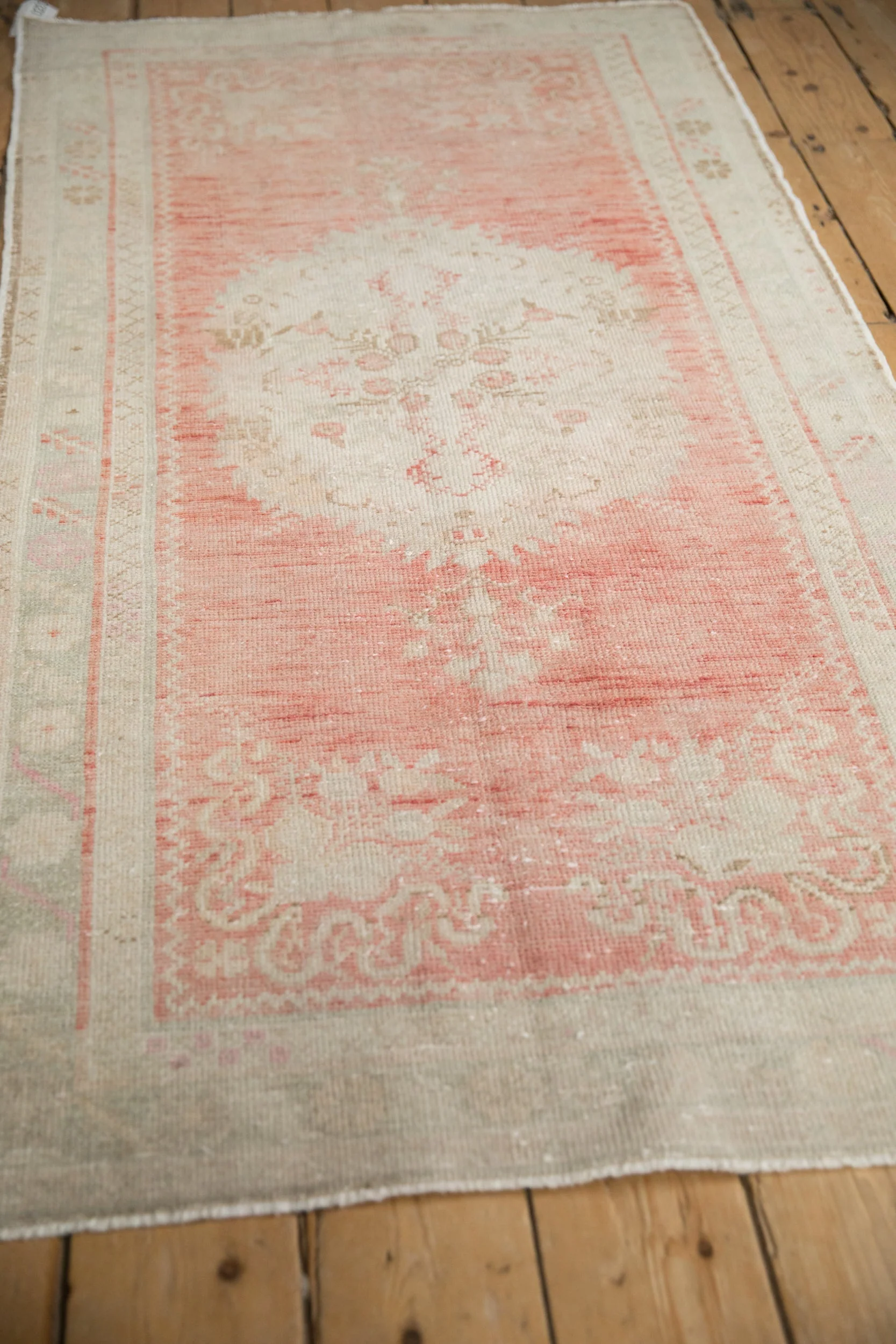 3x6 Vintage Distressed Oushak Rug Runner - Image 4