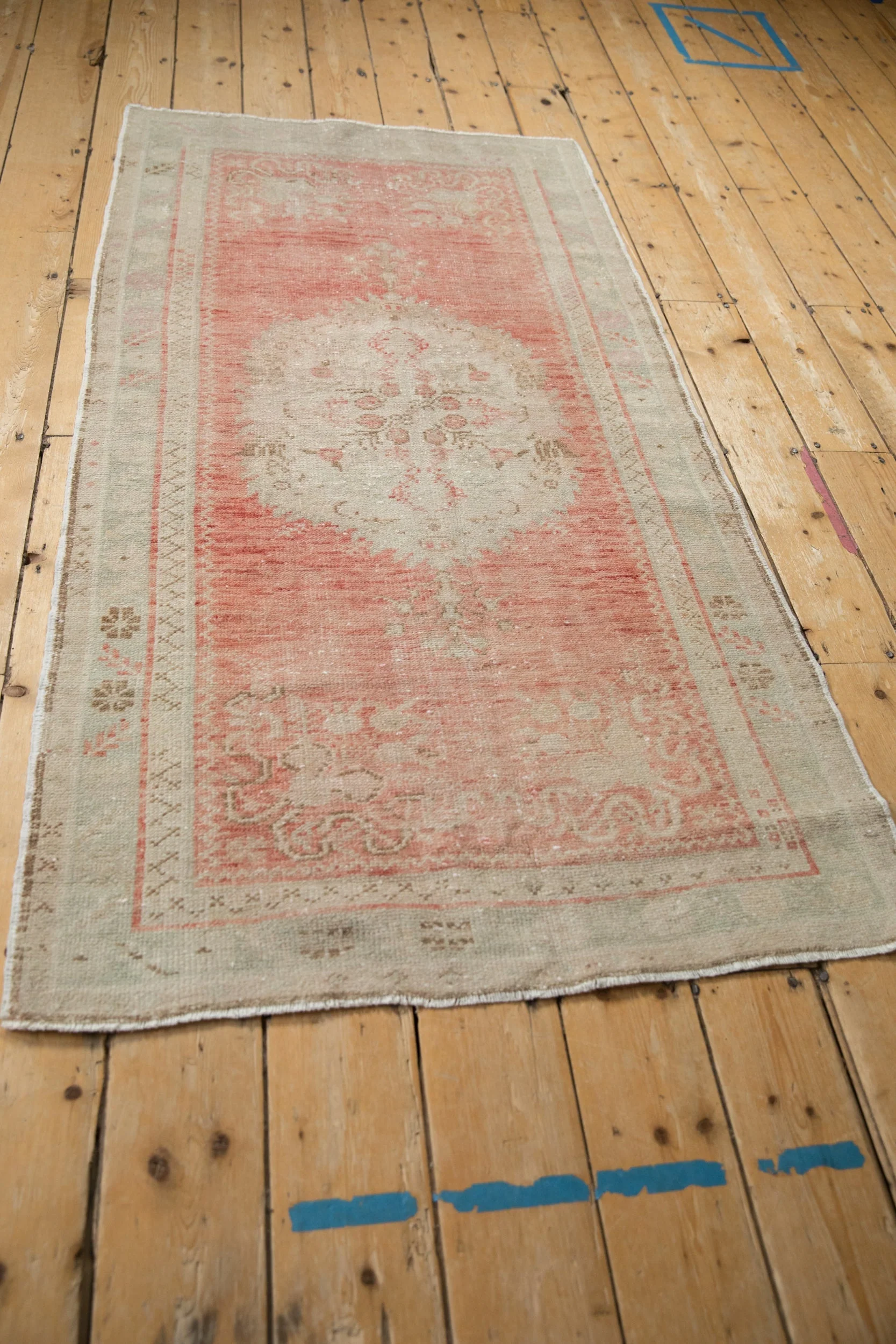 3x6 Vintage Distressed Oushak Rug Runner - Image 5