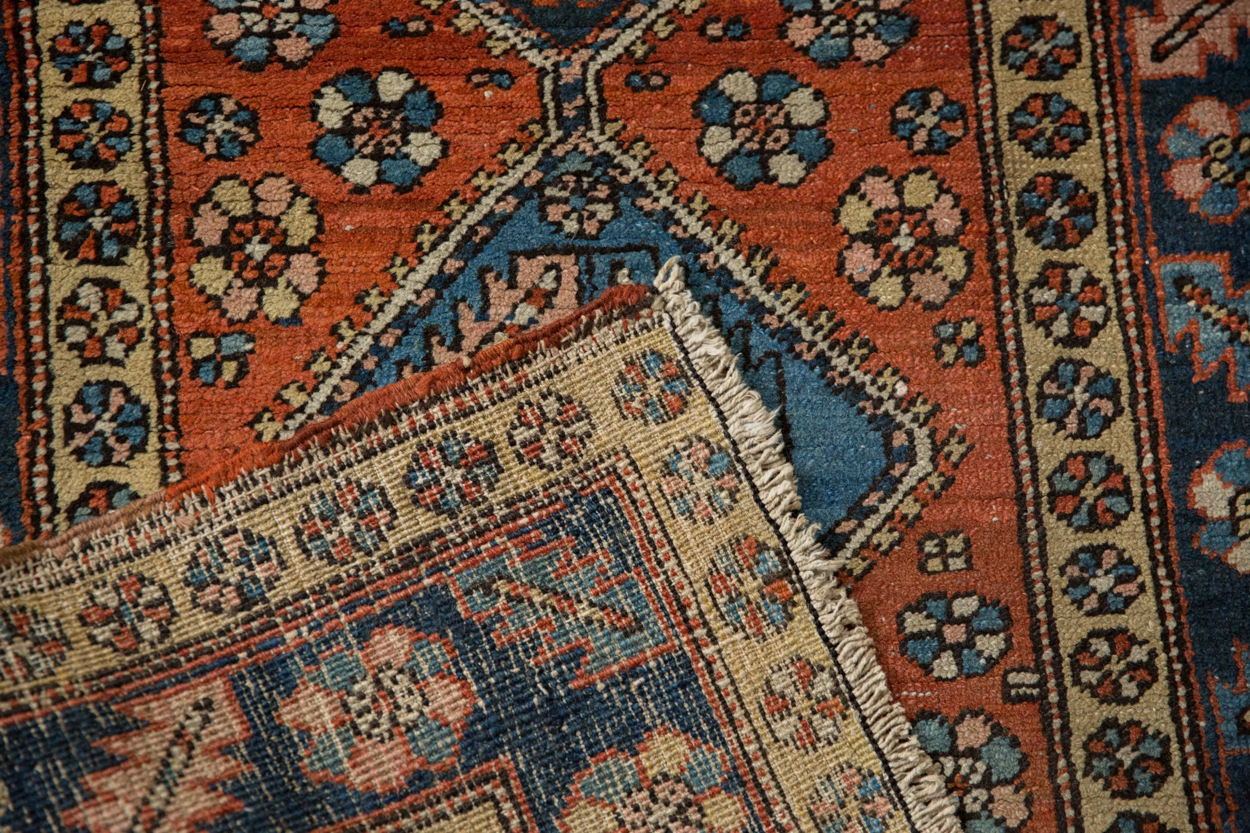 3x6 Vintage Heriz Rug Runner - Image 10