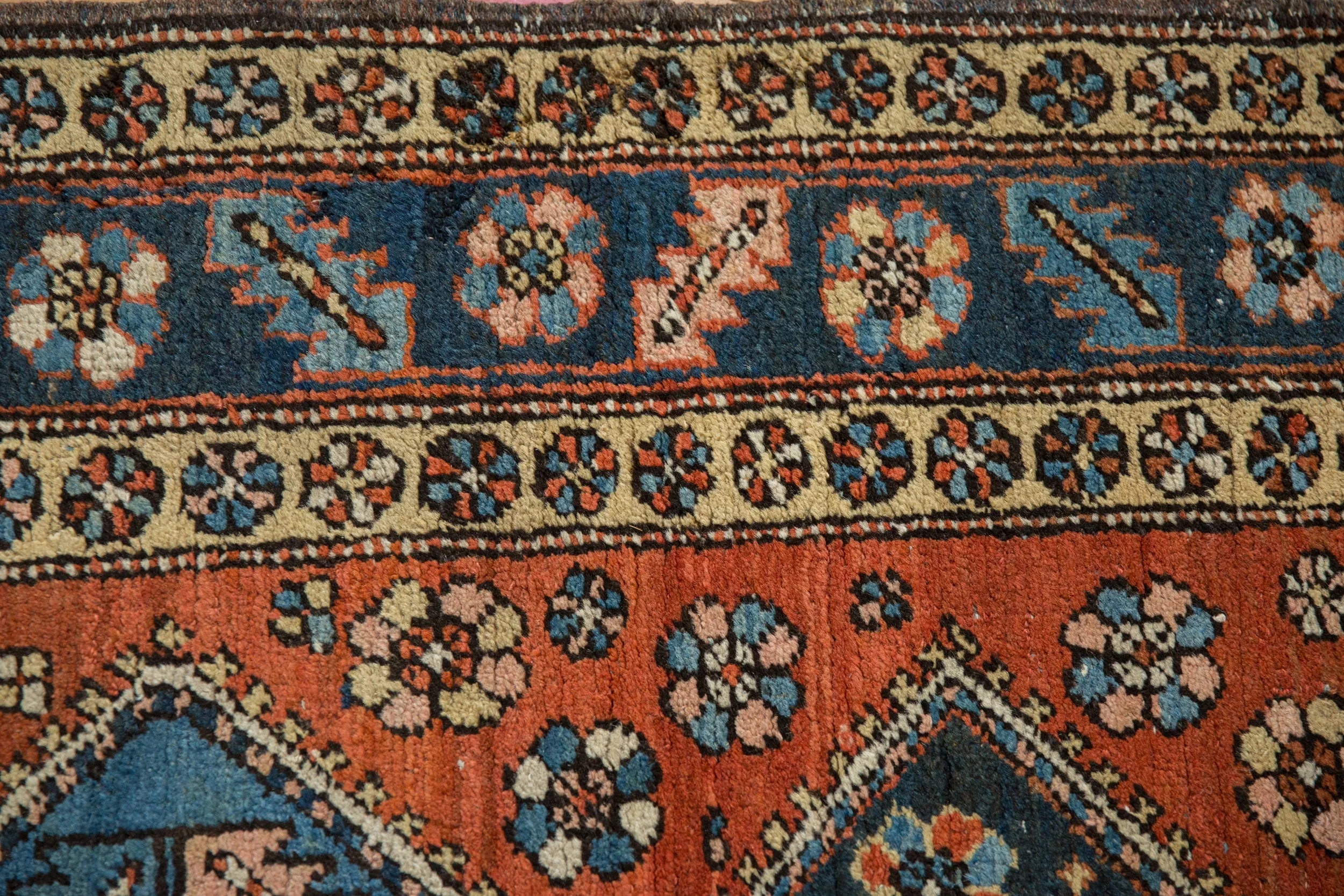 3x6 Vintage Heriz Rug Runner - Image 3