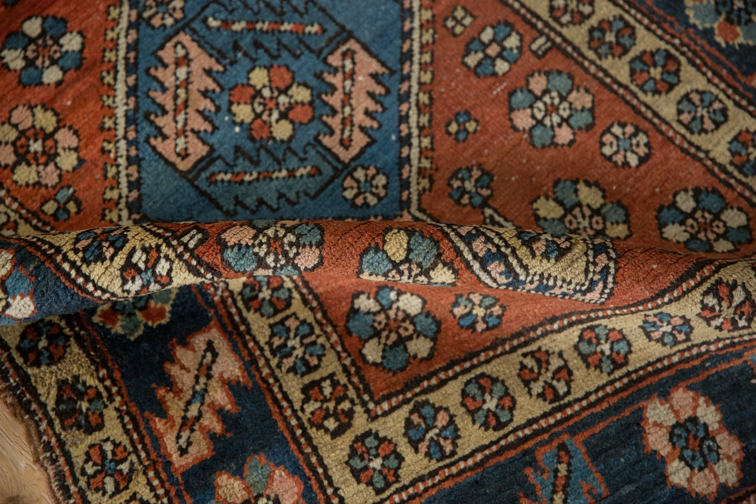 3x6 Vintage Heriz Rug Runner - Image 9