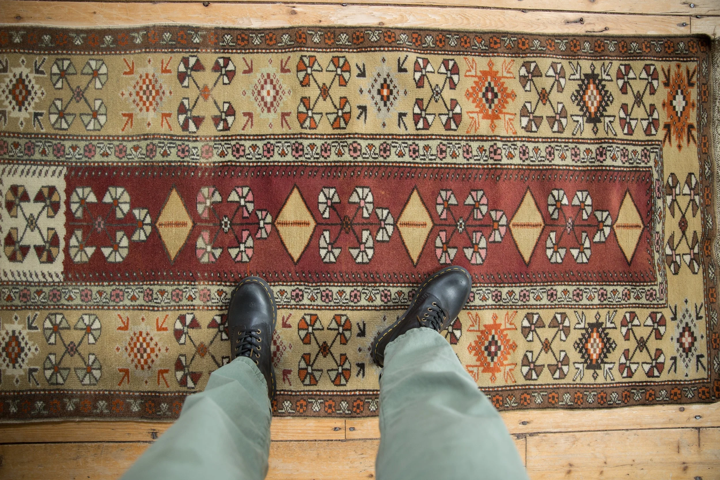 3x6 Vintage Melas Rug Runner - Image 2