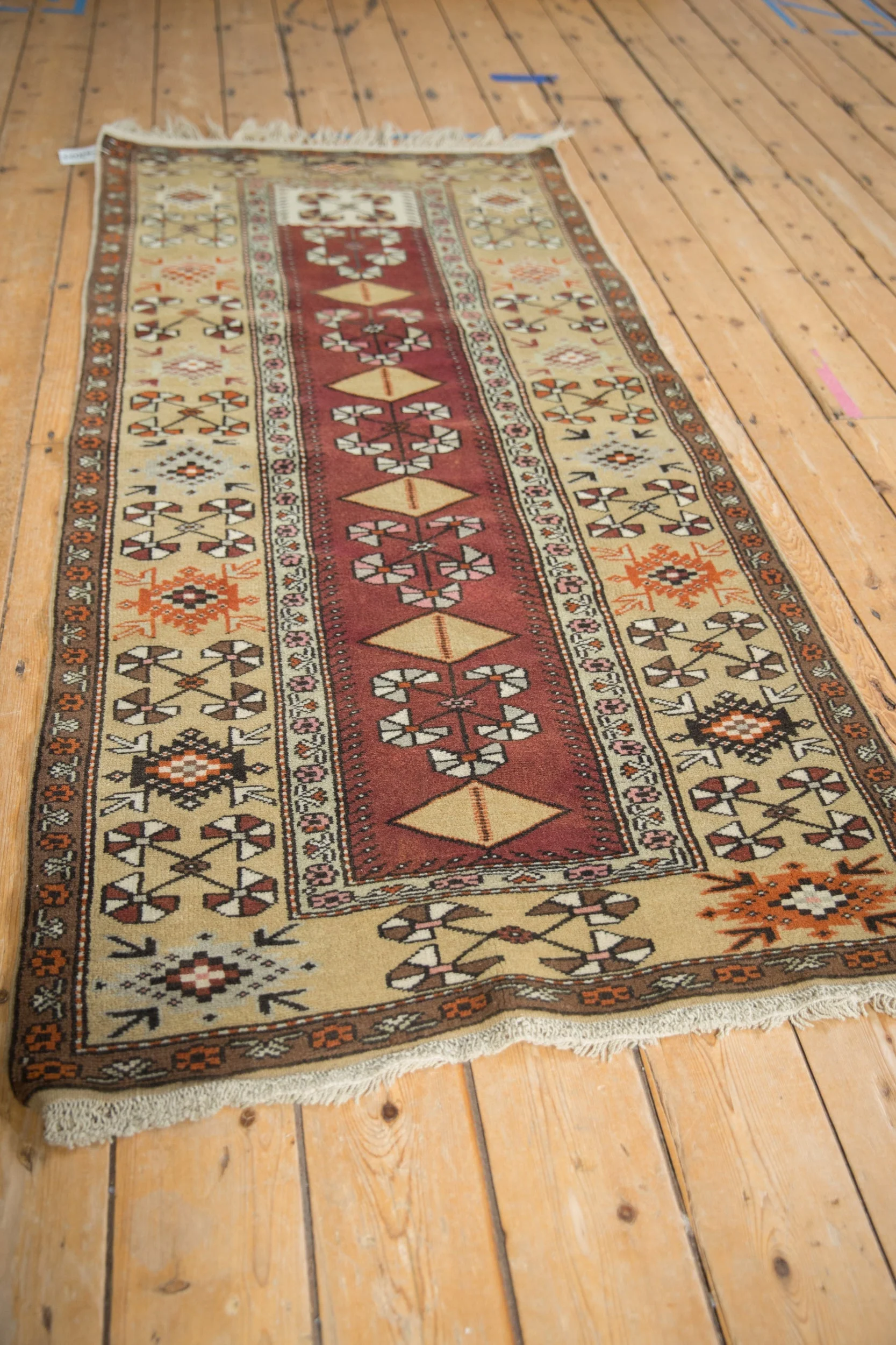 3x6 Vintage Melas Rug Runner - Image 4