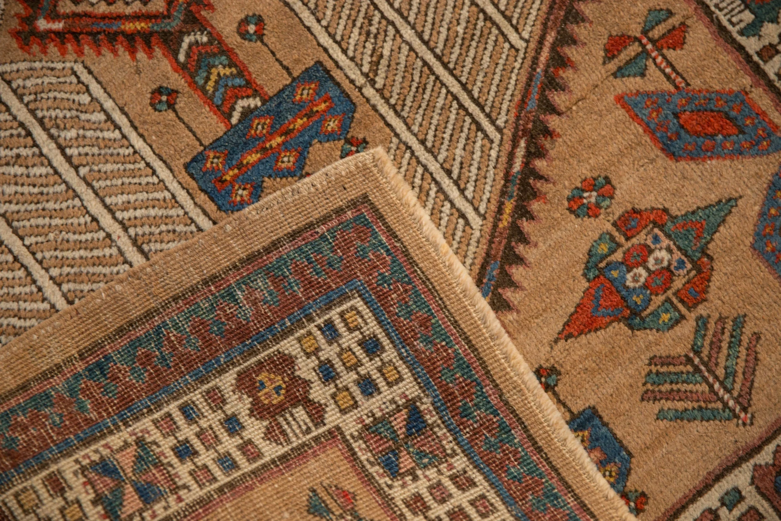 3x7.5 Vintage Serab Rug Runner - Image 10