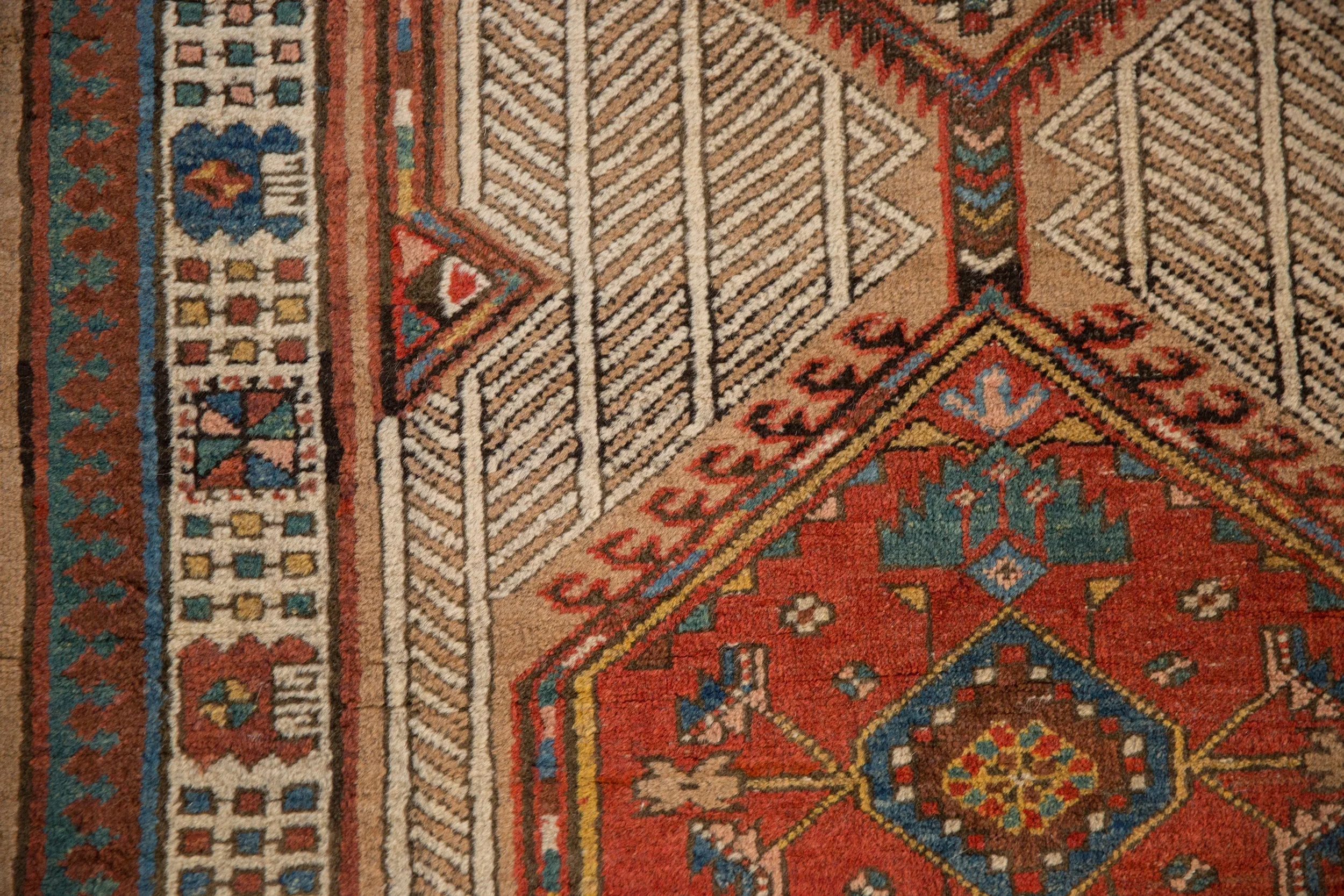 3x7.5 Vintage Serab Rug Runner - Image 11