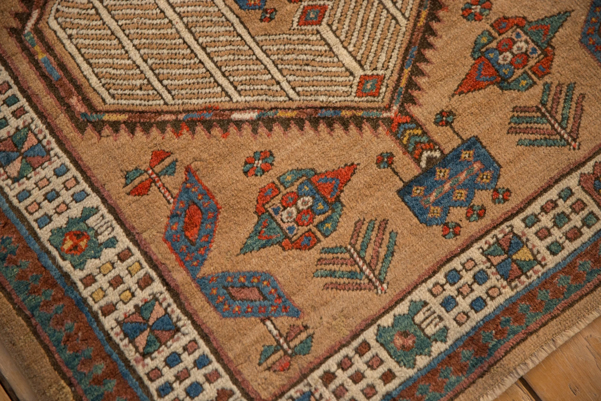 3x7.5 Vintage Serab Rug Runner - Image 8