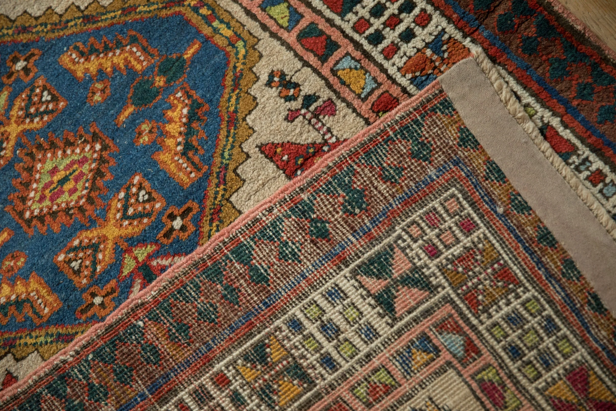 3x7.5 Vintage Serab Rug Runner - Image 10