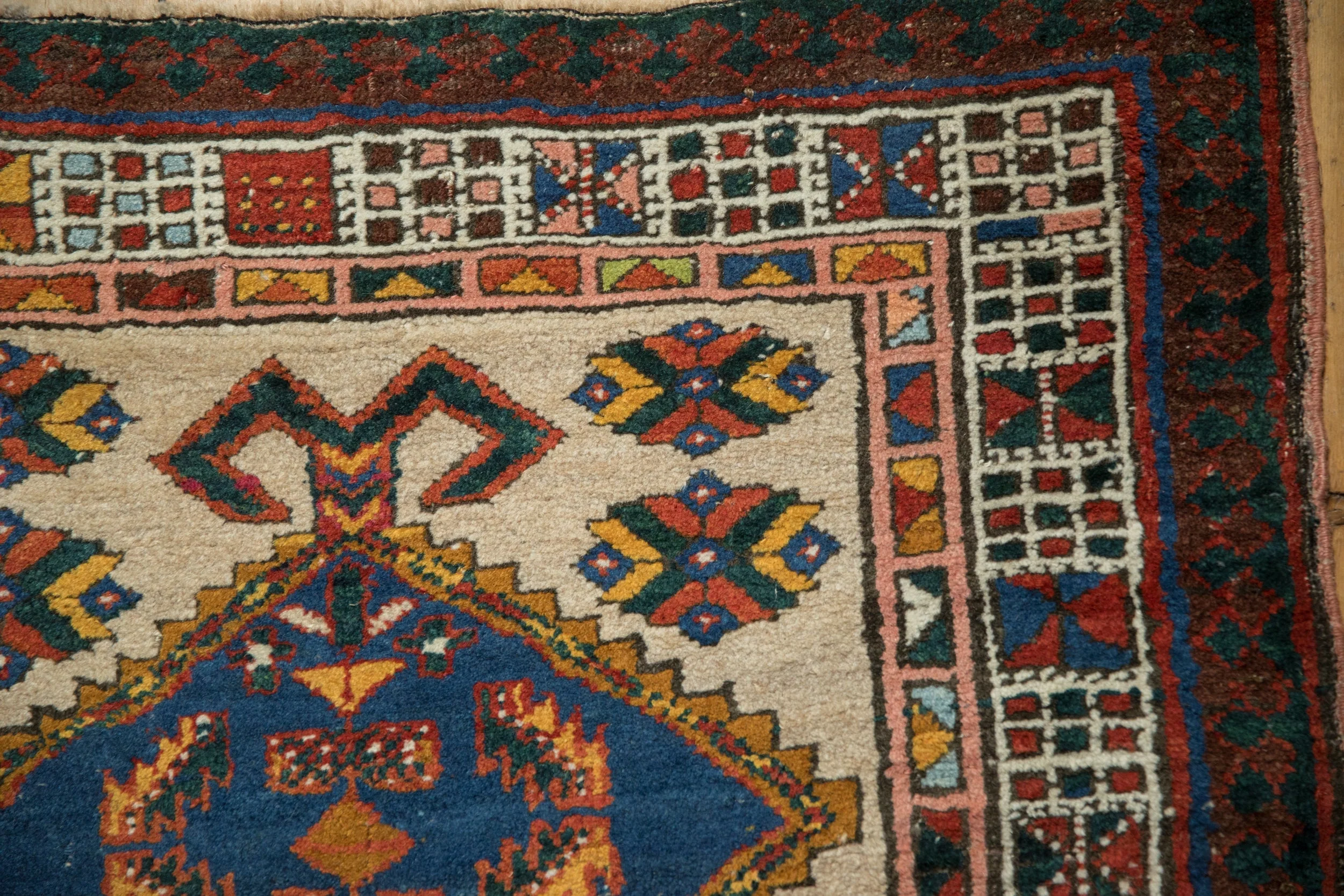 3x7.5 Vintage Serab Rug Runner - Image 3