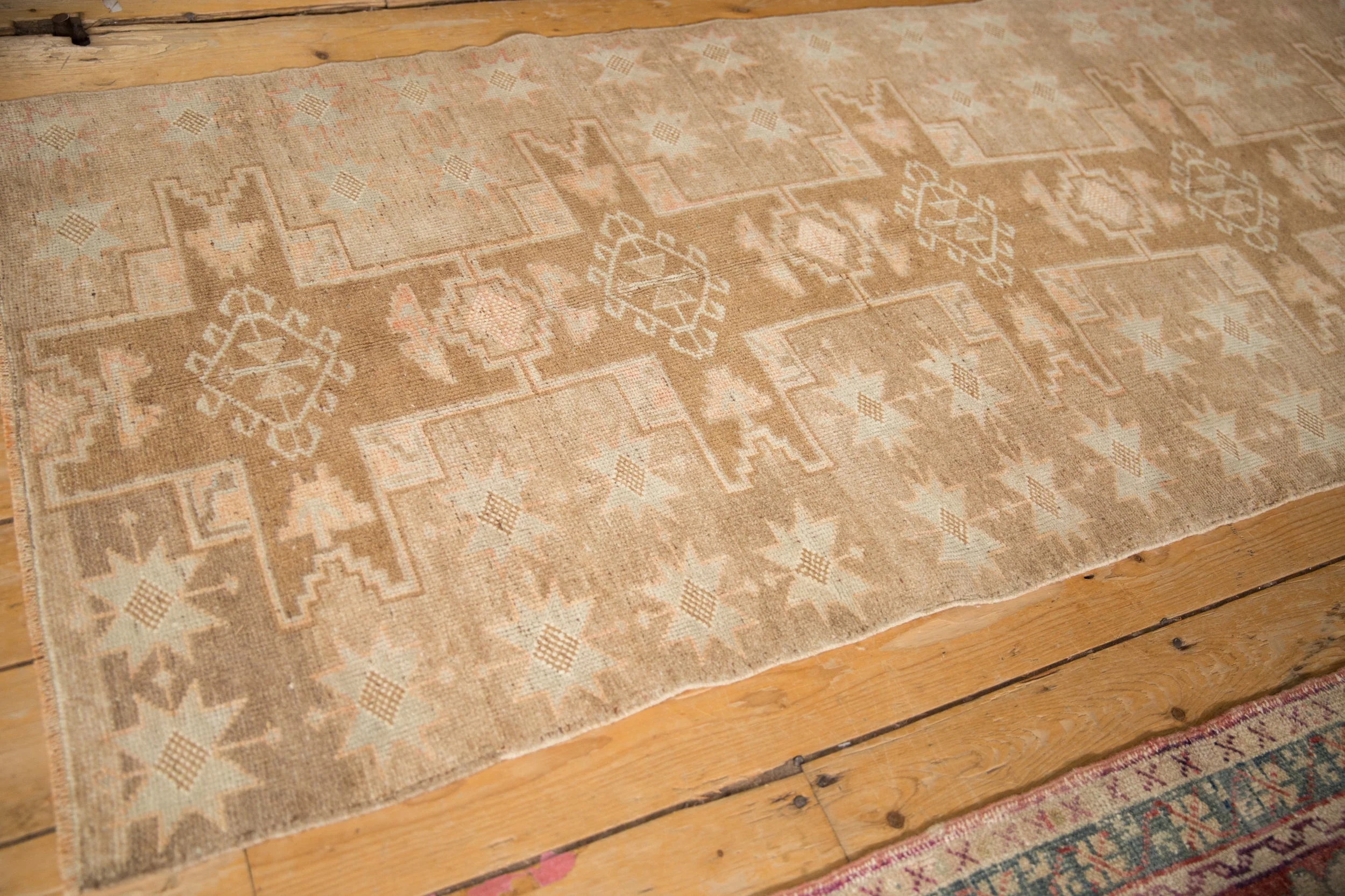 3x7 Vintage Distressed Kars Rug Runner - Image 8