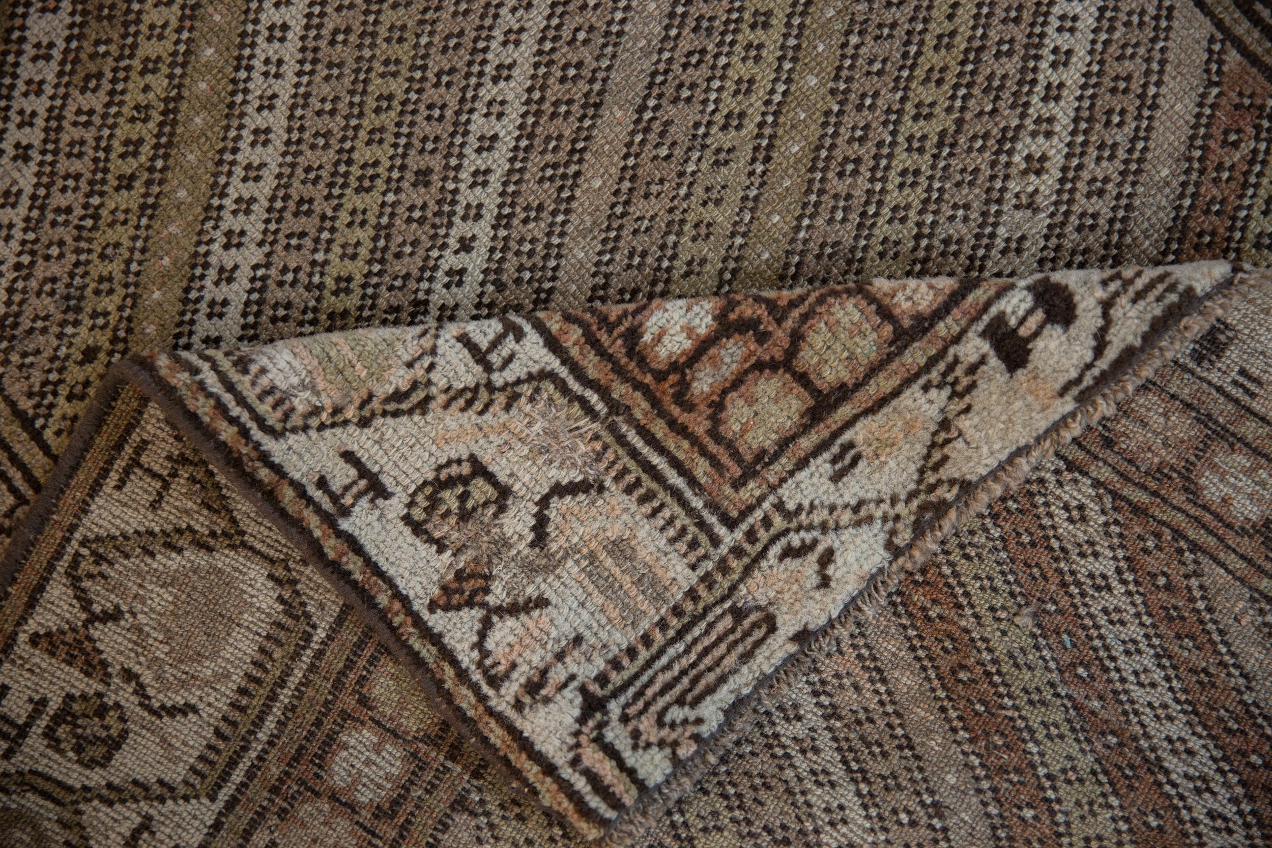 RESERVED 3x8.5 Vintage Distressed Hamadan Rug Runner - Image 10