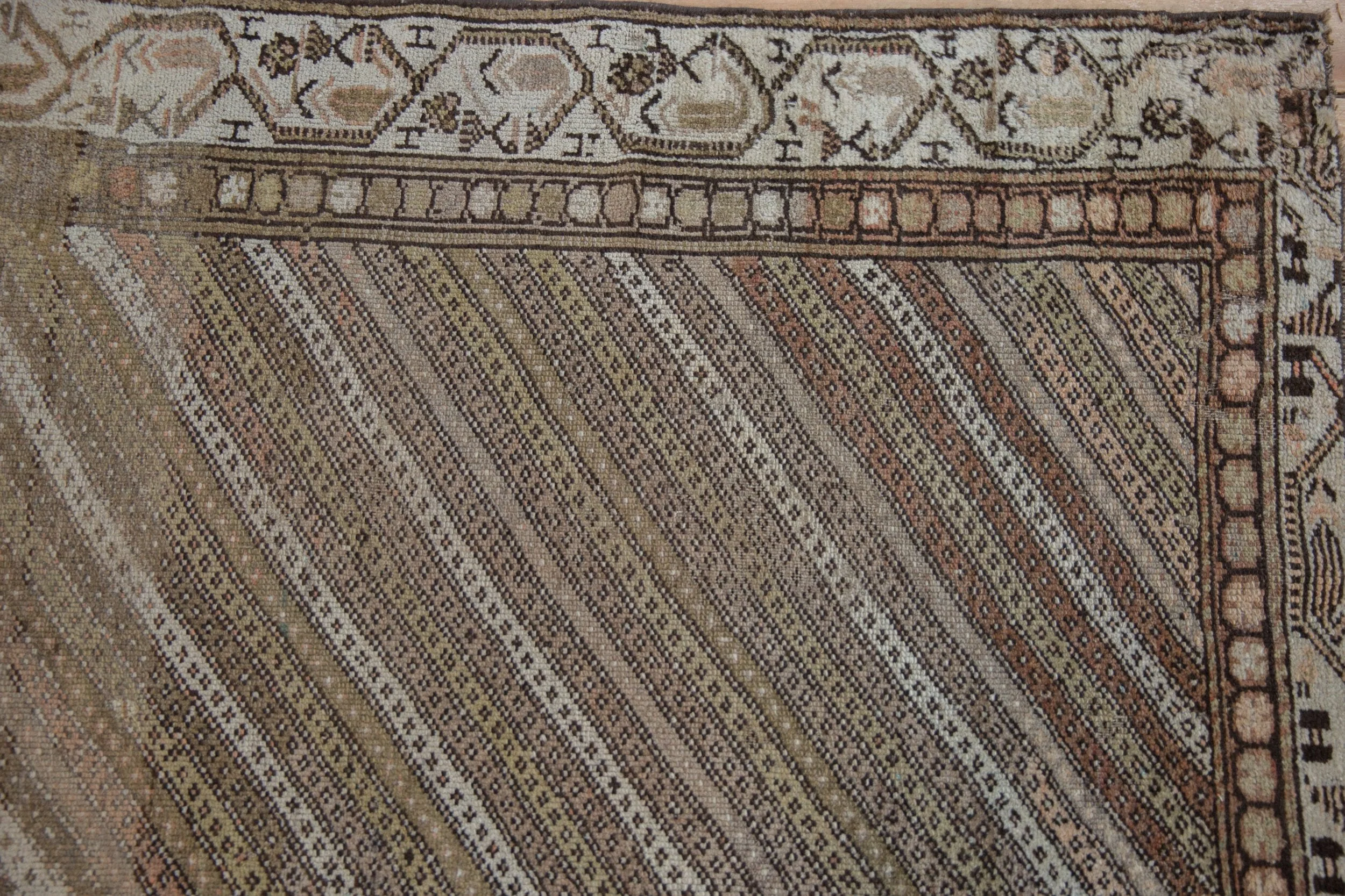 RESERVED 3x8.5 Vintage Distressed Hamadan Rug Runner - Image 7