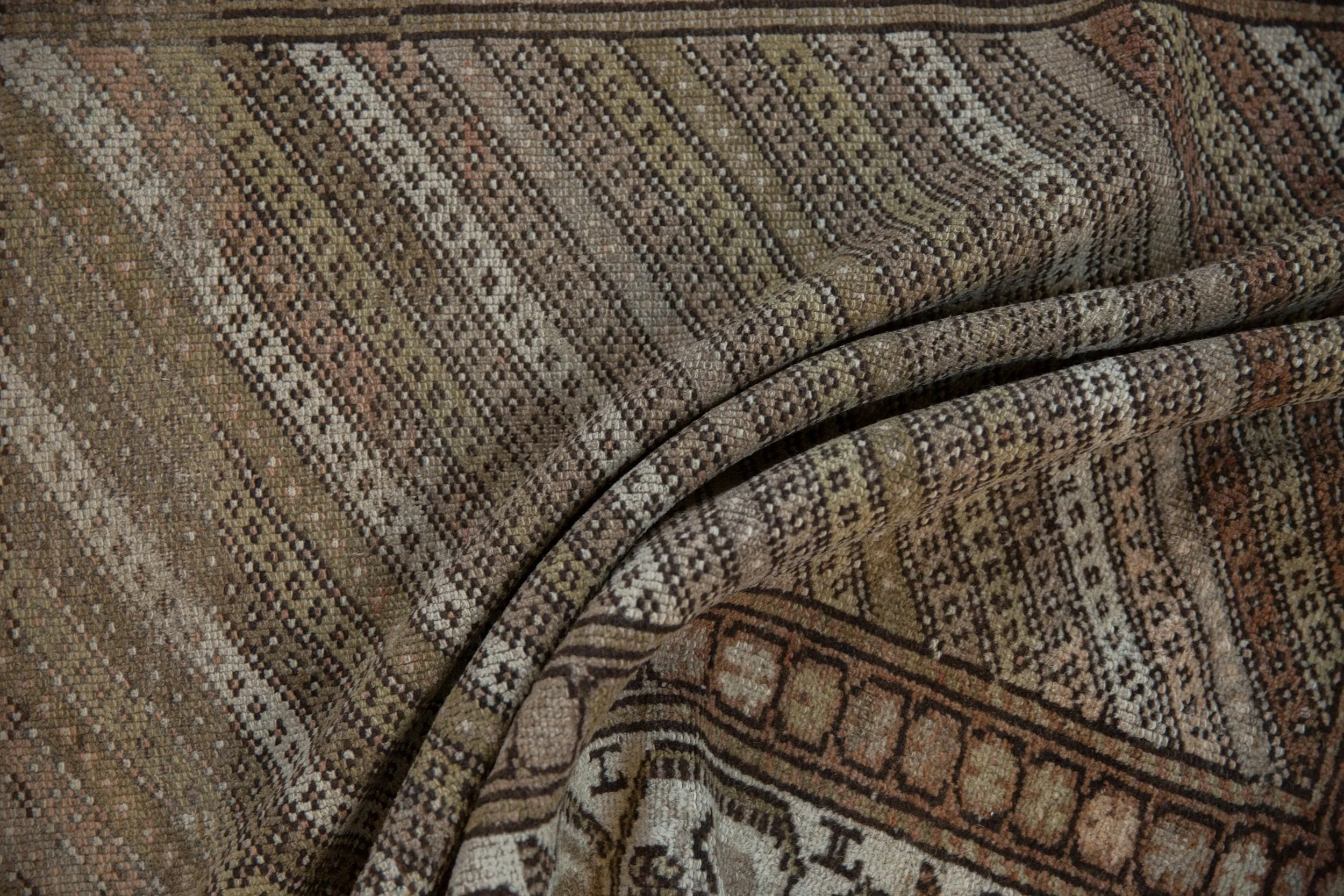 RESERVED 3x8.5 Vintage Distressed Hamadan Rug Runner - Image 9