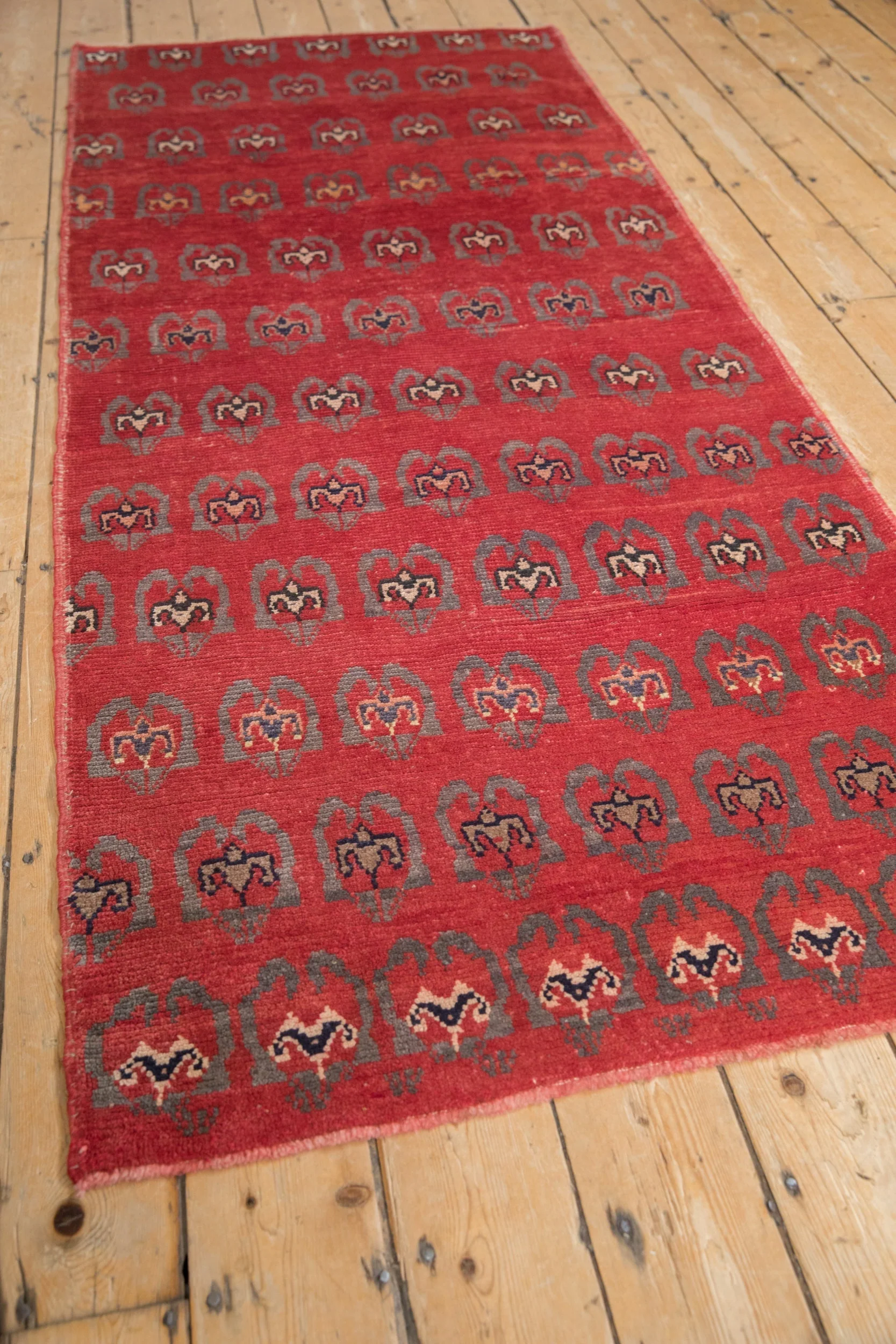 3x8 Vintage Oushak Rug Runner - Image 3