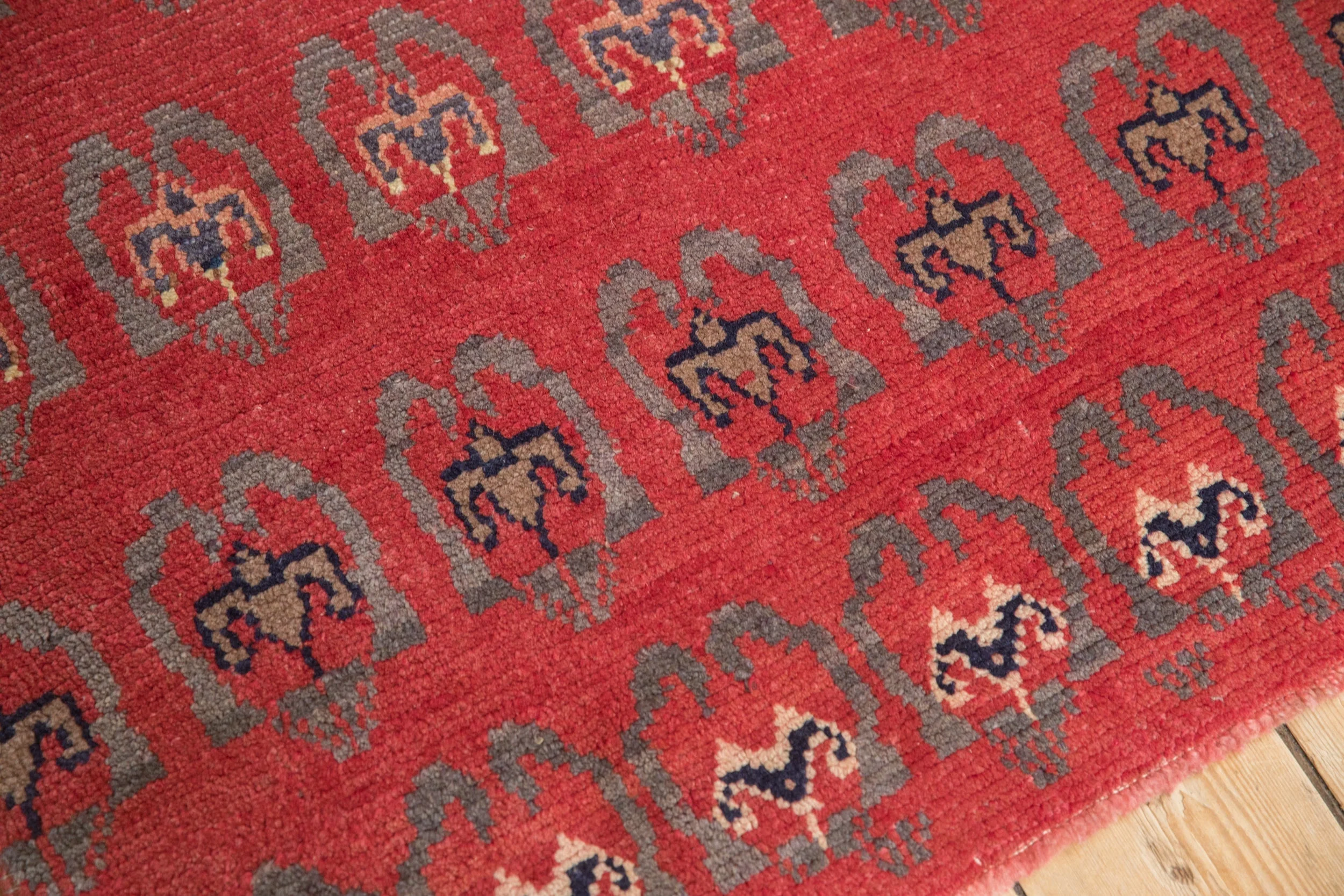 3x8 Vintage Oushak Rug Runner - Image 4