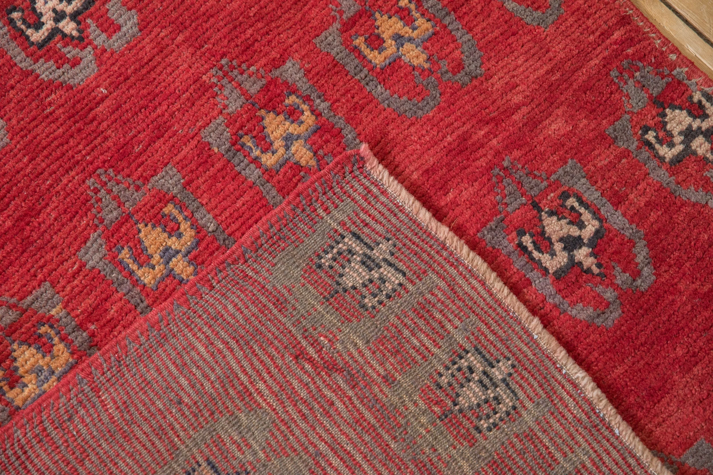3x8 Vintage Oushak Rug Runner - Image 9