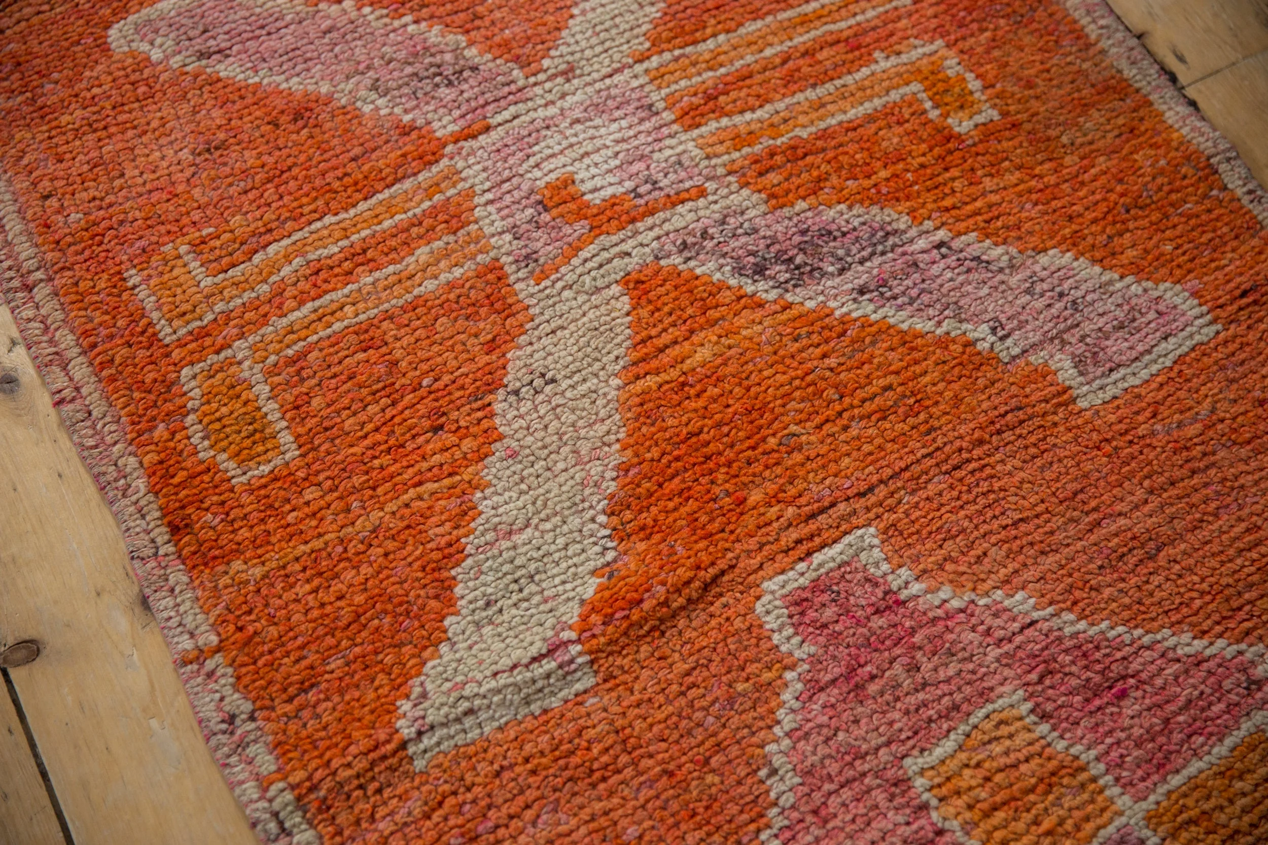 3x9.5 Vintage Distressed Kurd Rug Runner - Image 7