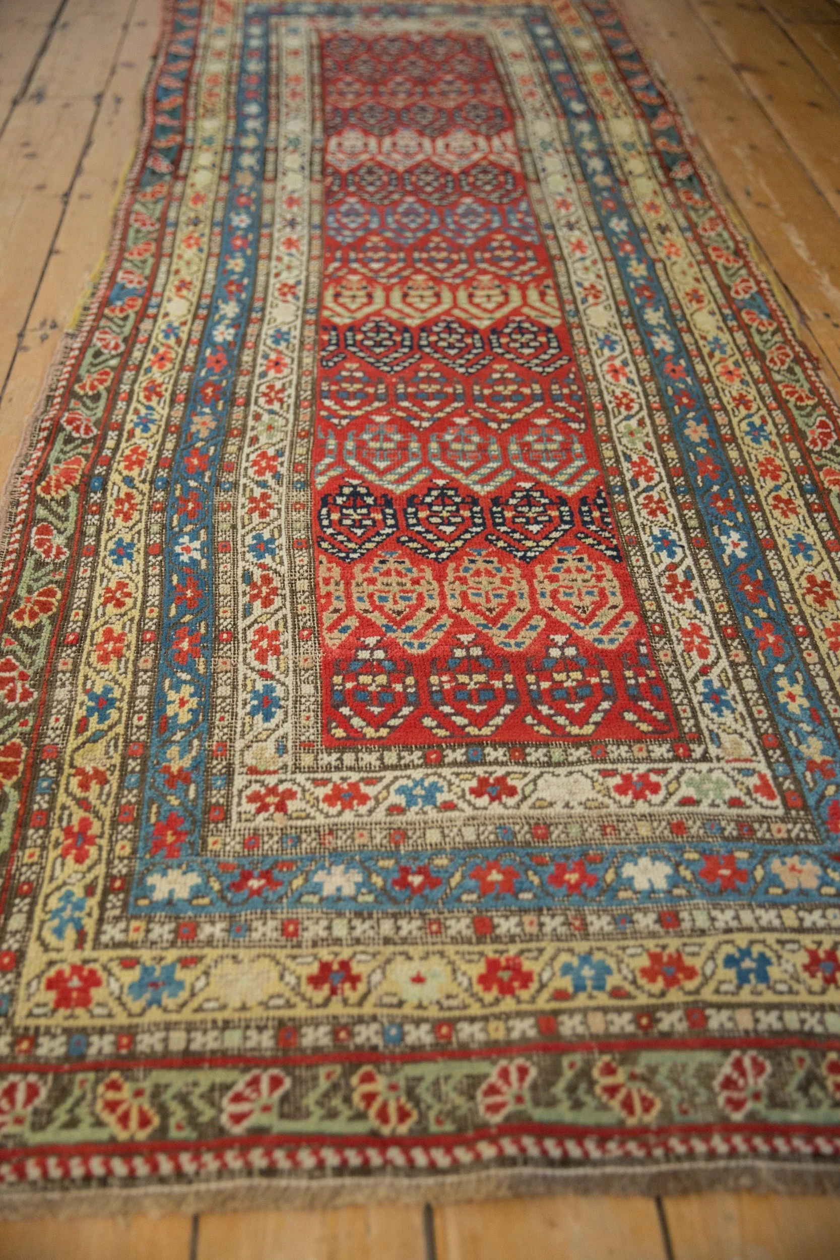 3x9 Antique Karabagh Rug Runner - Image 4