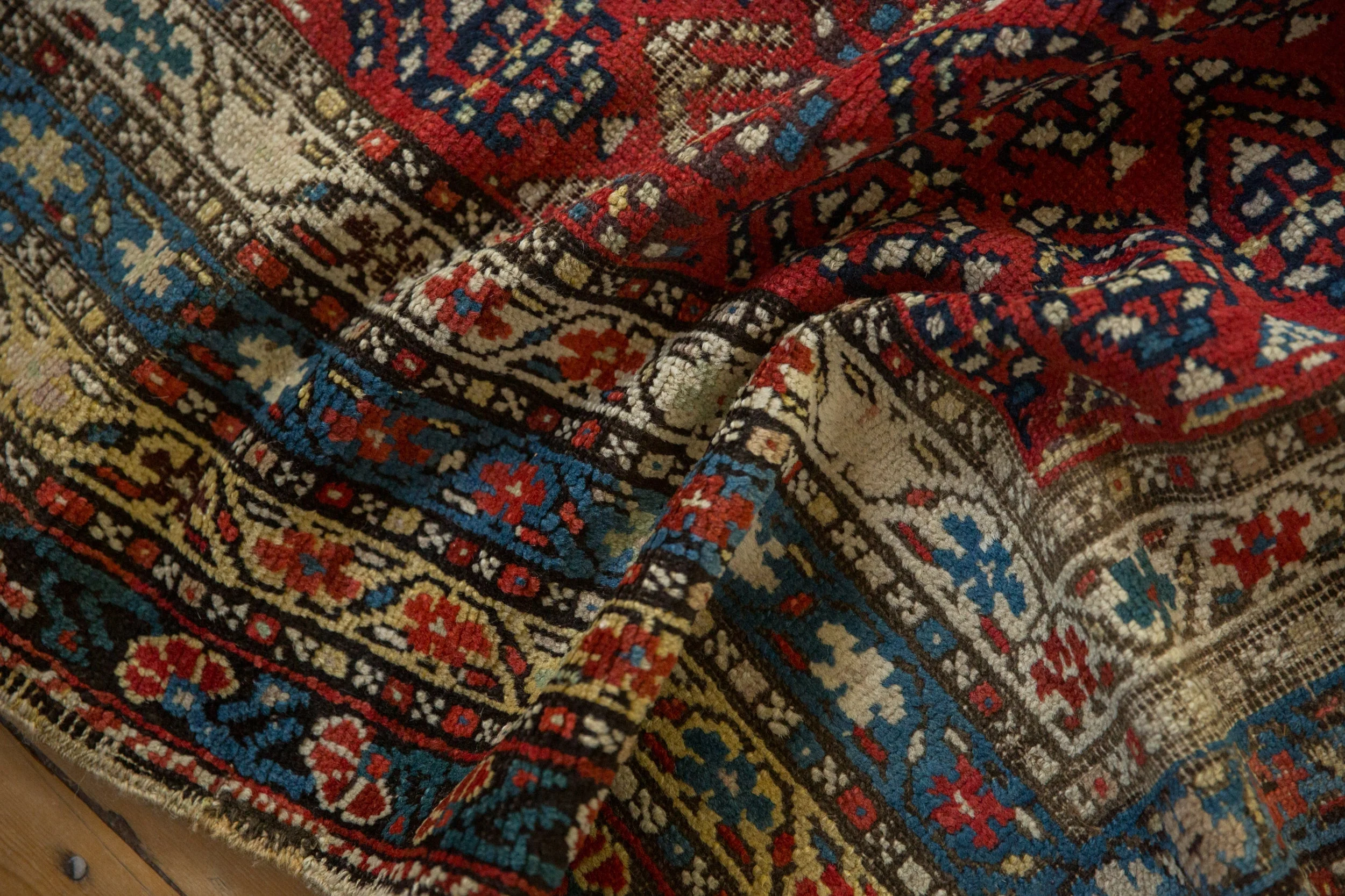 3x9 Antique Karabagh Rug Runner - Image 9