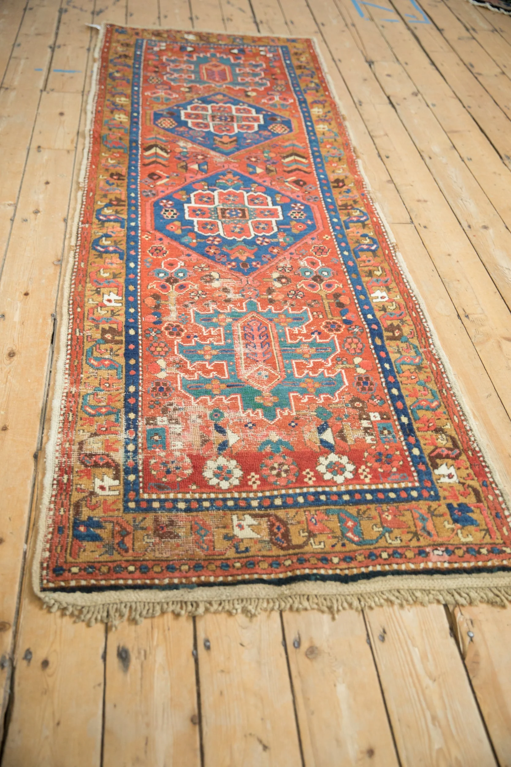 3x9 Antique Northwest Persian Rug Runner - Image 4
