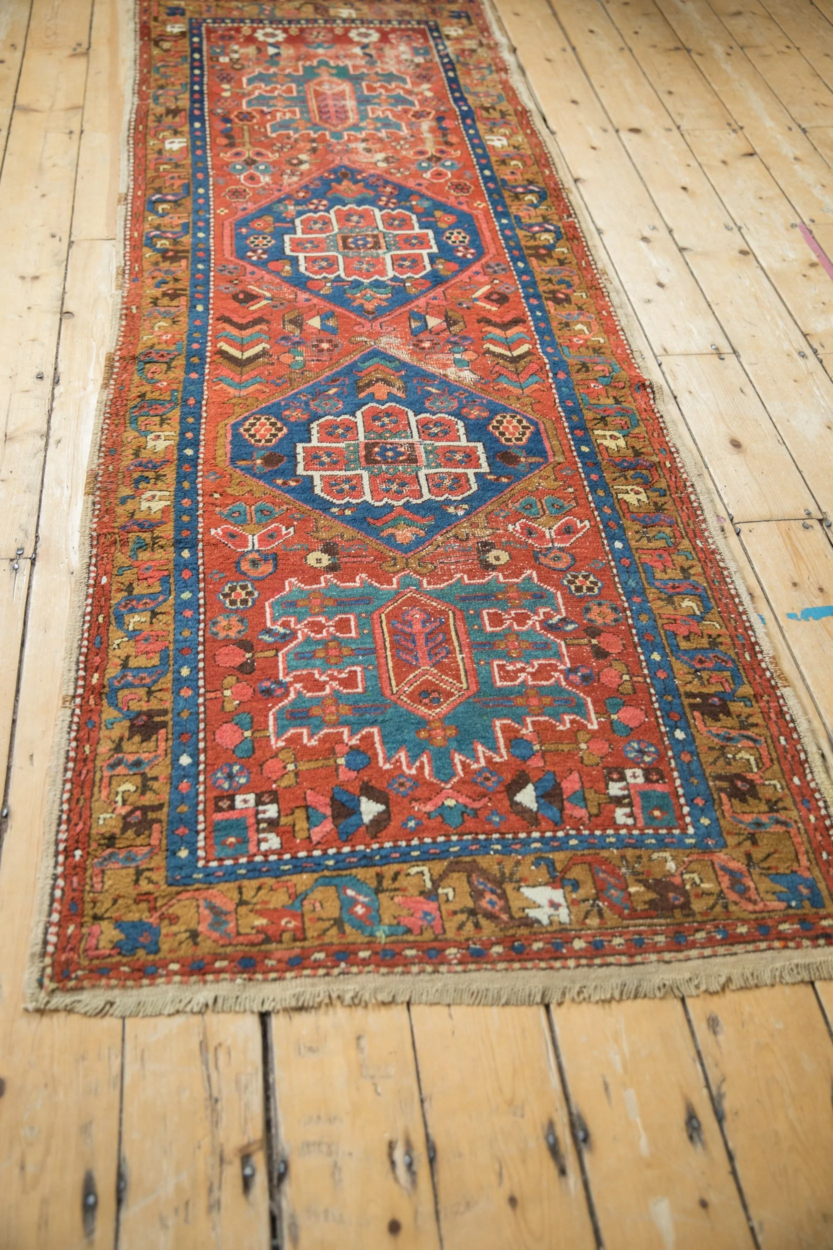 3x9 Antique Northwest Persian Rug Runner - Image 8