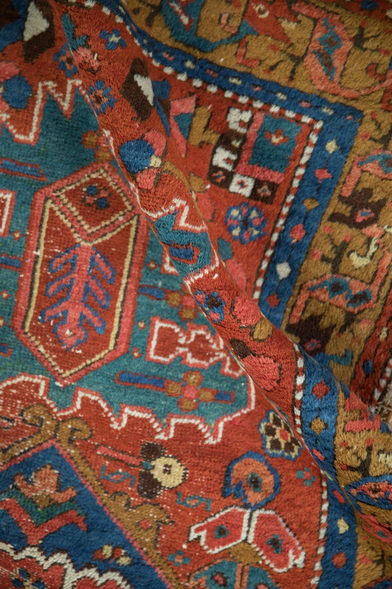 3x9 Antique Northwest Persian Rug Runner - Image 9