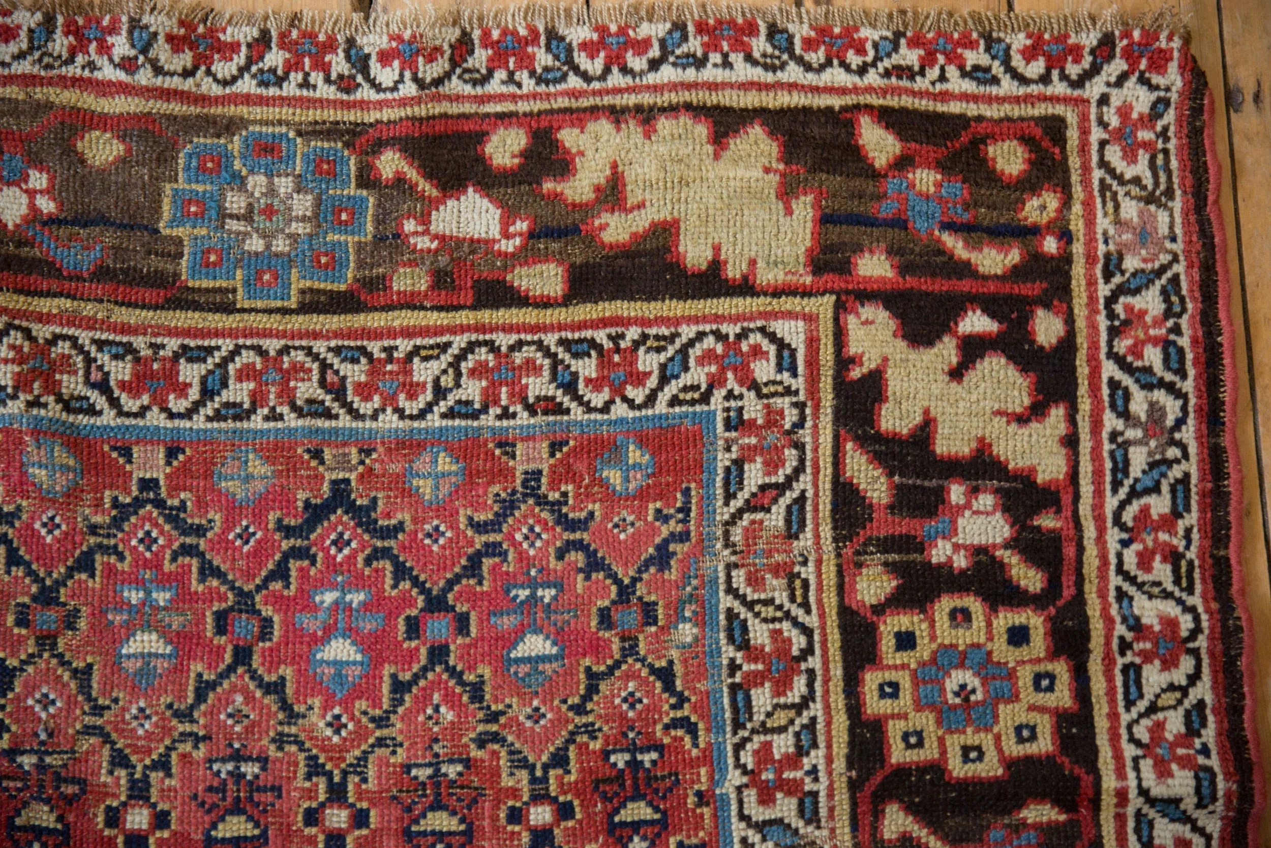 4.5x10.5 Antique Kurdish Rug Runner - Image 4