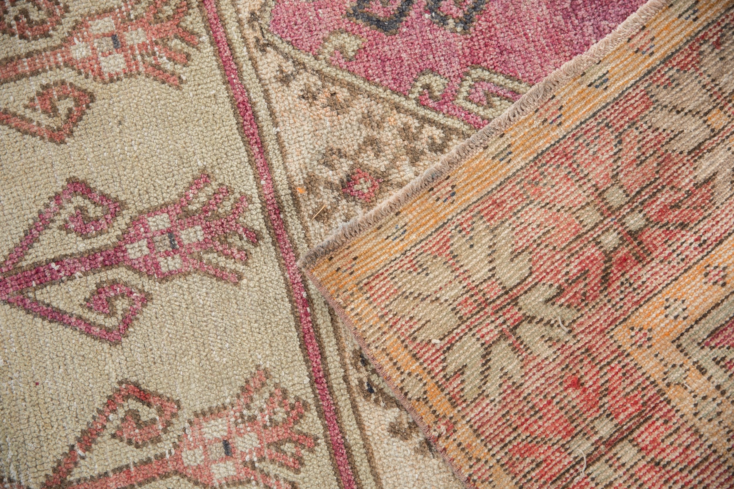 4.5x11.5 Vintage Distressed Oushak Rug Runner - Image 11