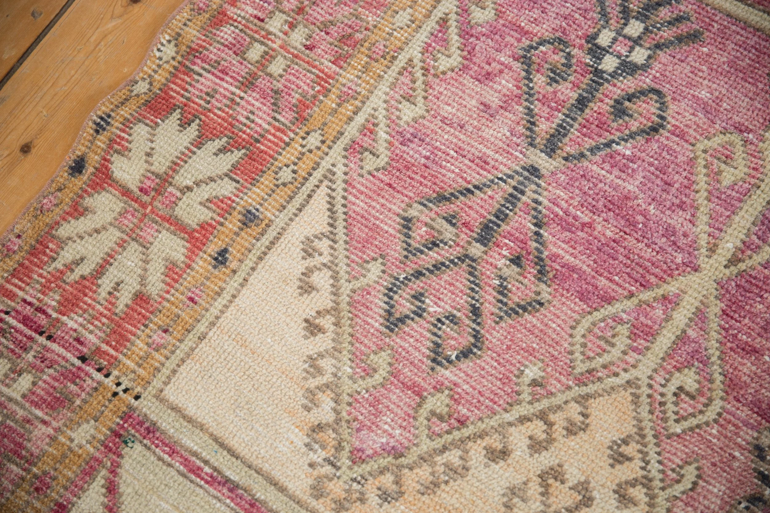 4.5x11.5 Vintage Distressed Oushak Rug Runner - Image 6