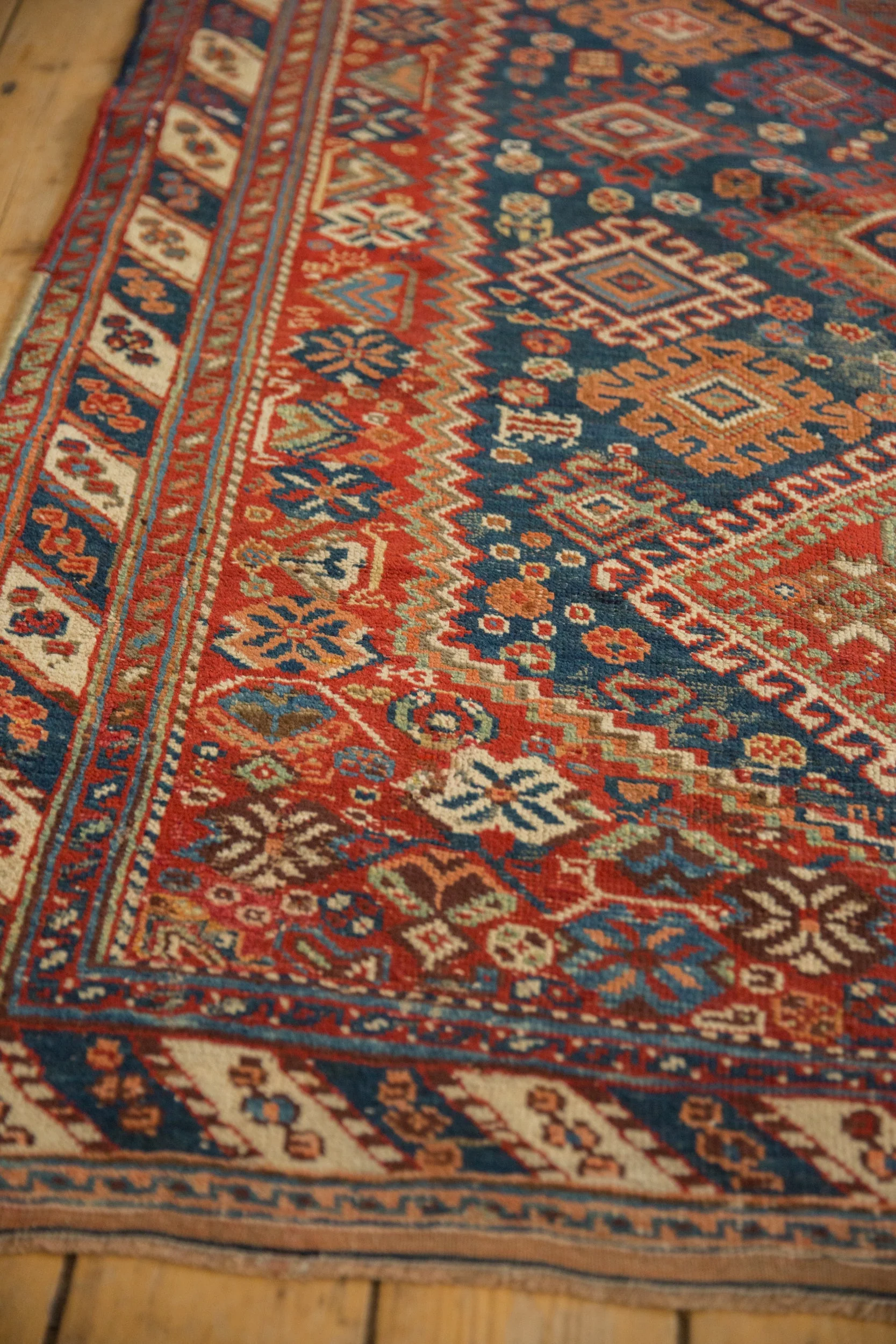 4.5x11 Antique Afshar Rug Runner - Image 4