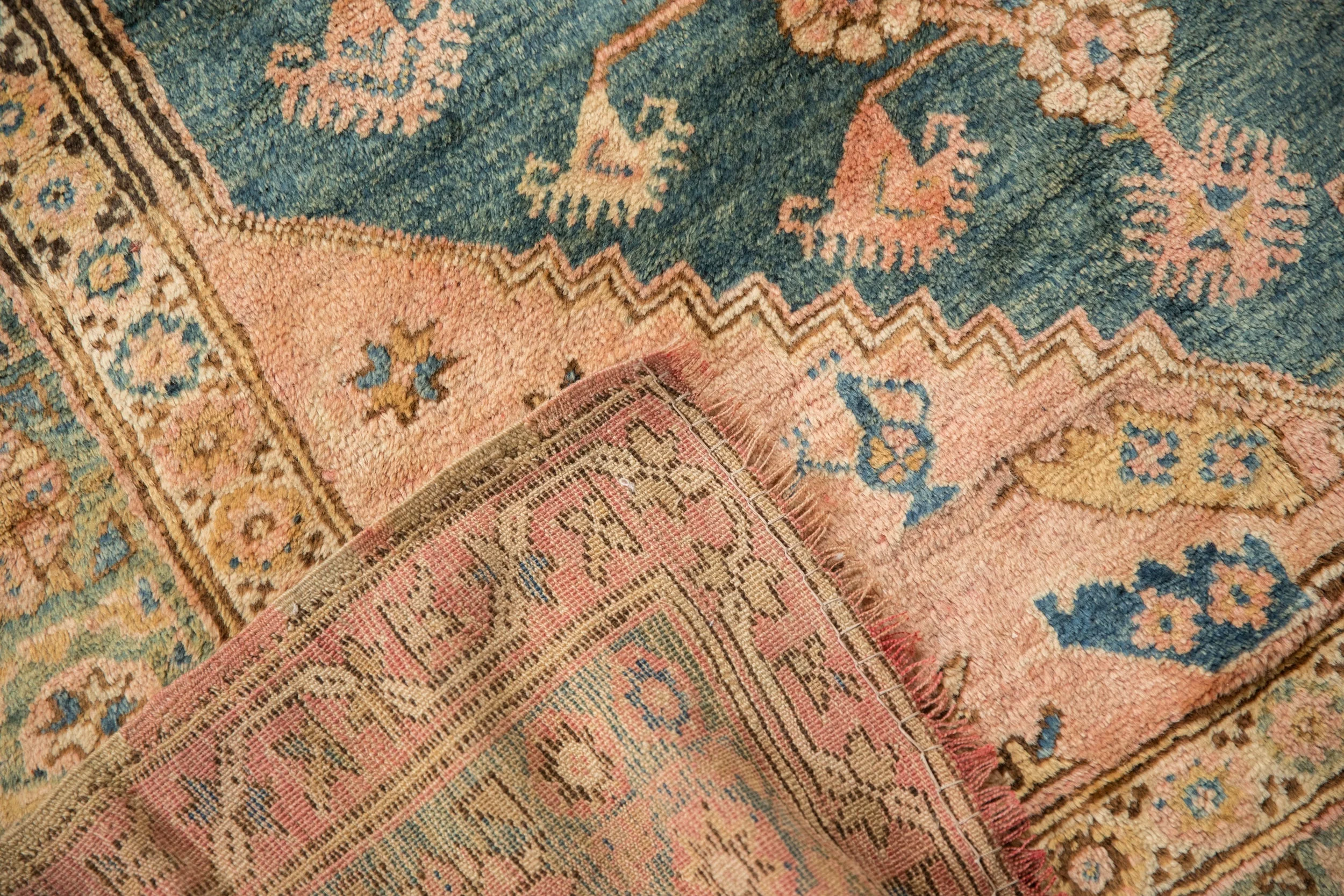 4.5x5 Vintage Anatolian Square Rug - Image 11