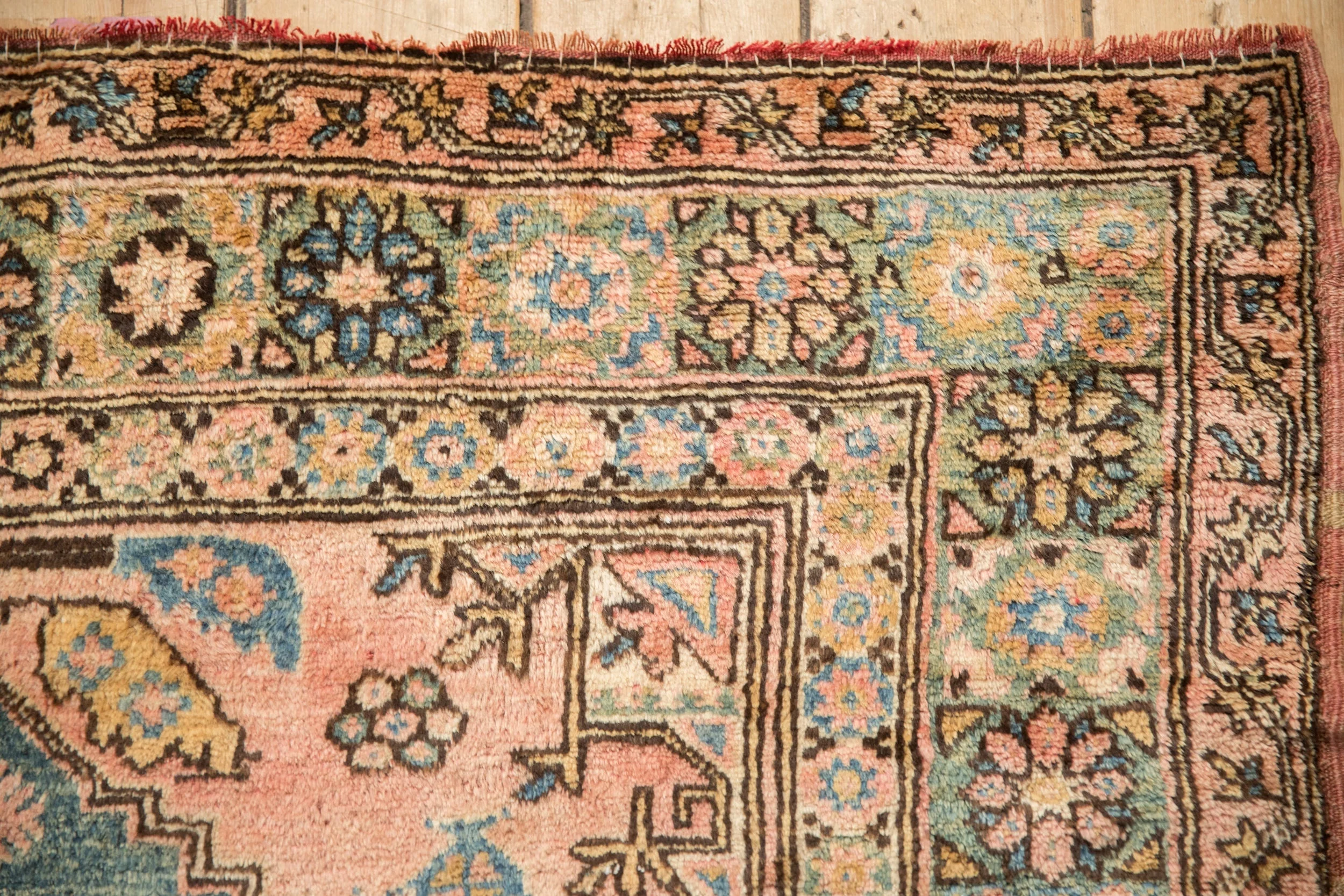 4.5x5 Vintage Anatolian Square Rug - Image 3