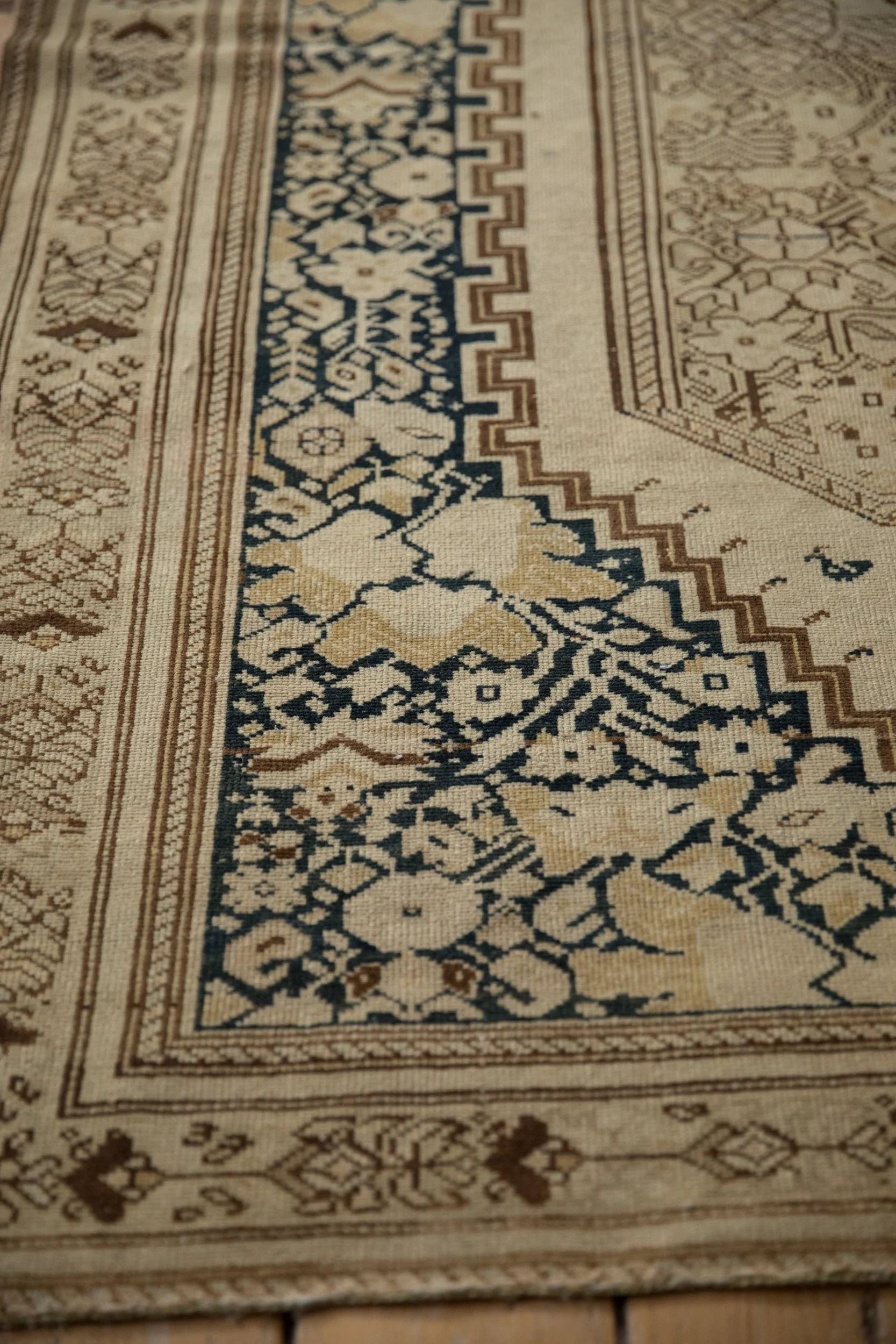 4.5x6.5 Antique Distressed Malayer Rug - Image 8