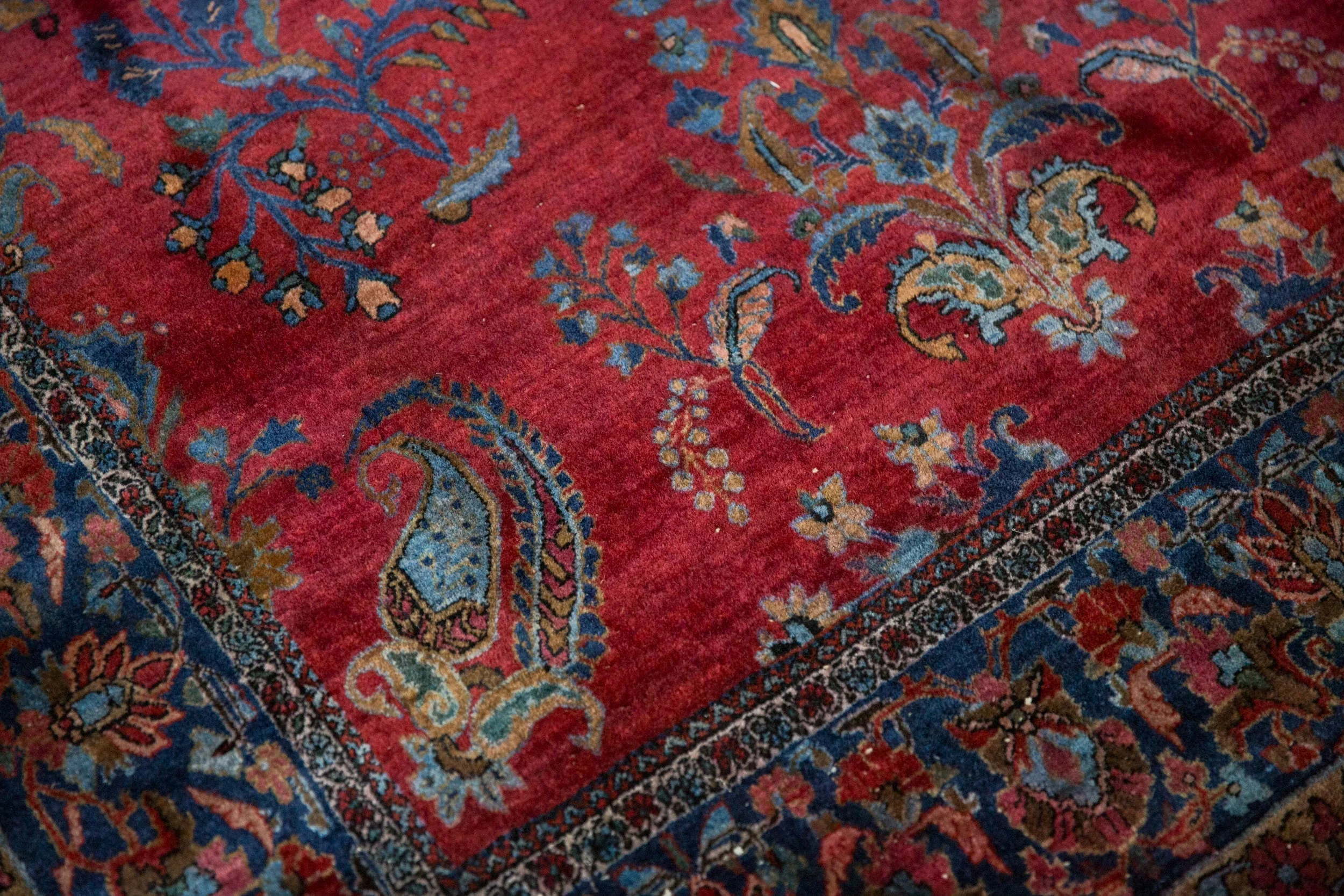 4.5x6.5 Antique Fine Kashan Rug - Image 5