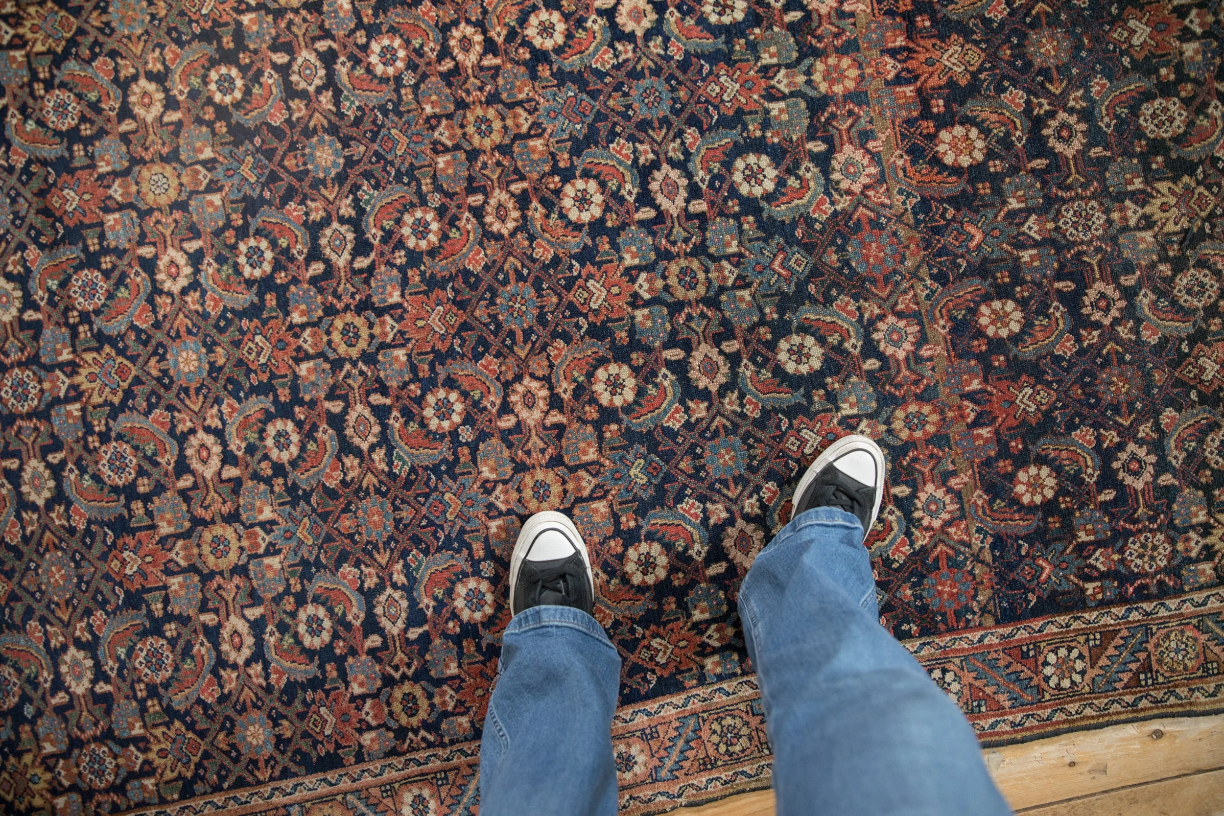 4.5x6.5 Antique Fine Malayer Rug - Image 2