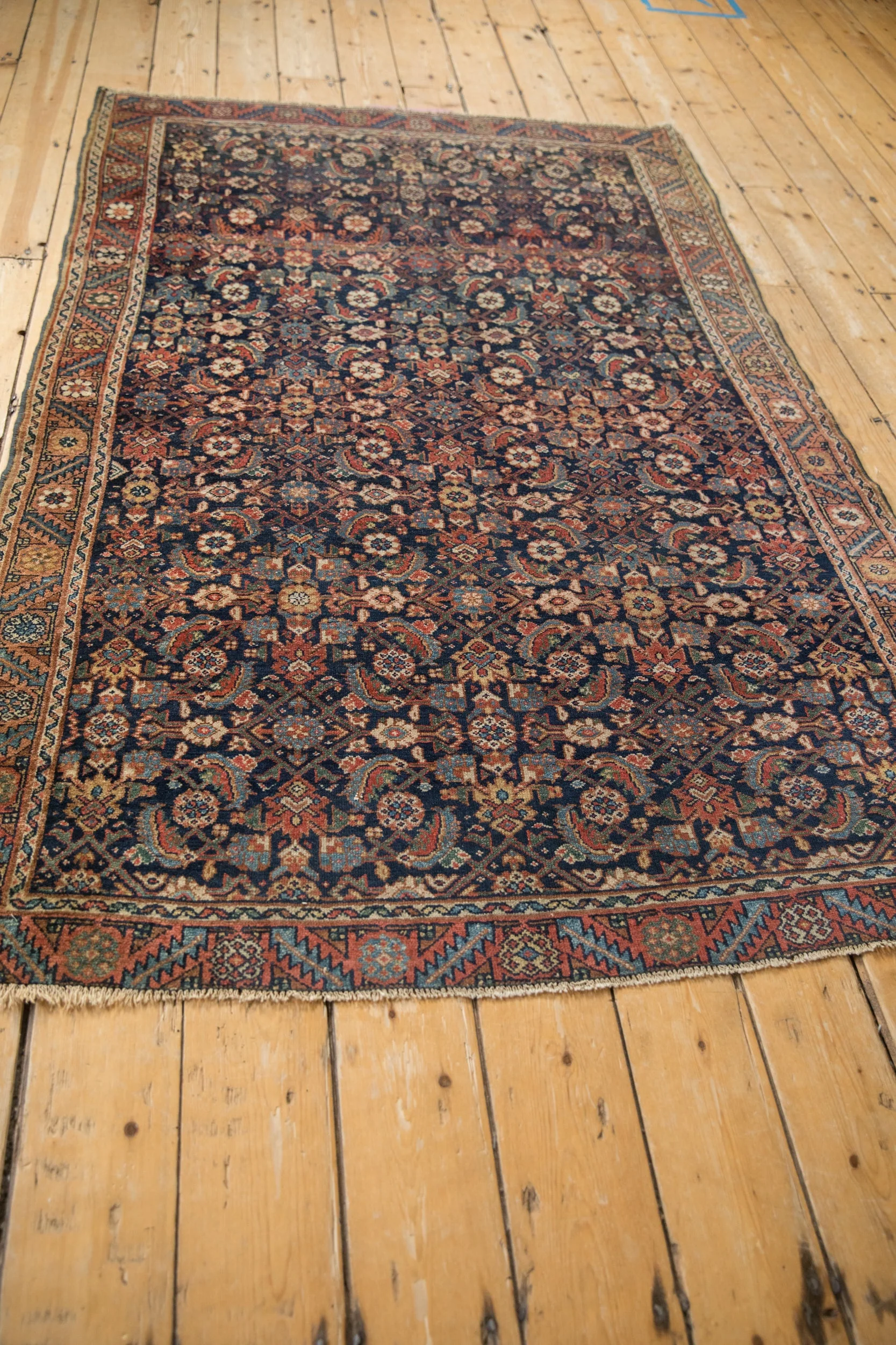 4.5x6.5 Antique Fine Malayer Rug - Image 7