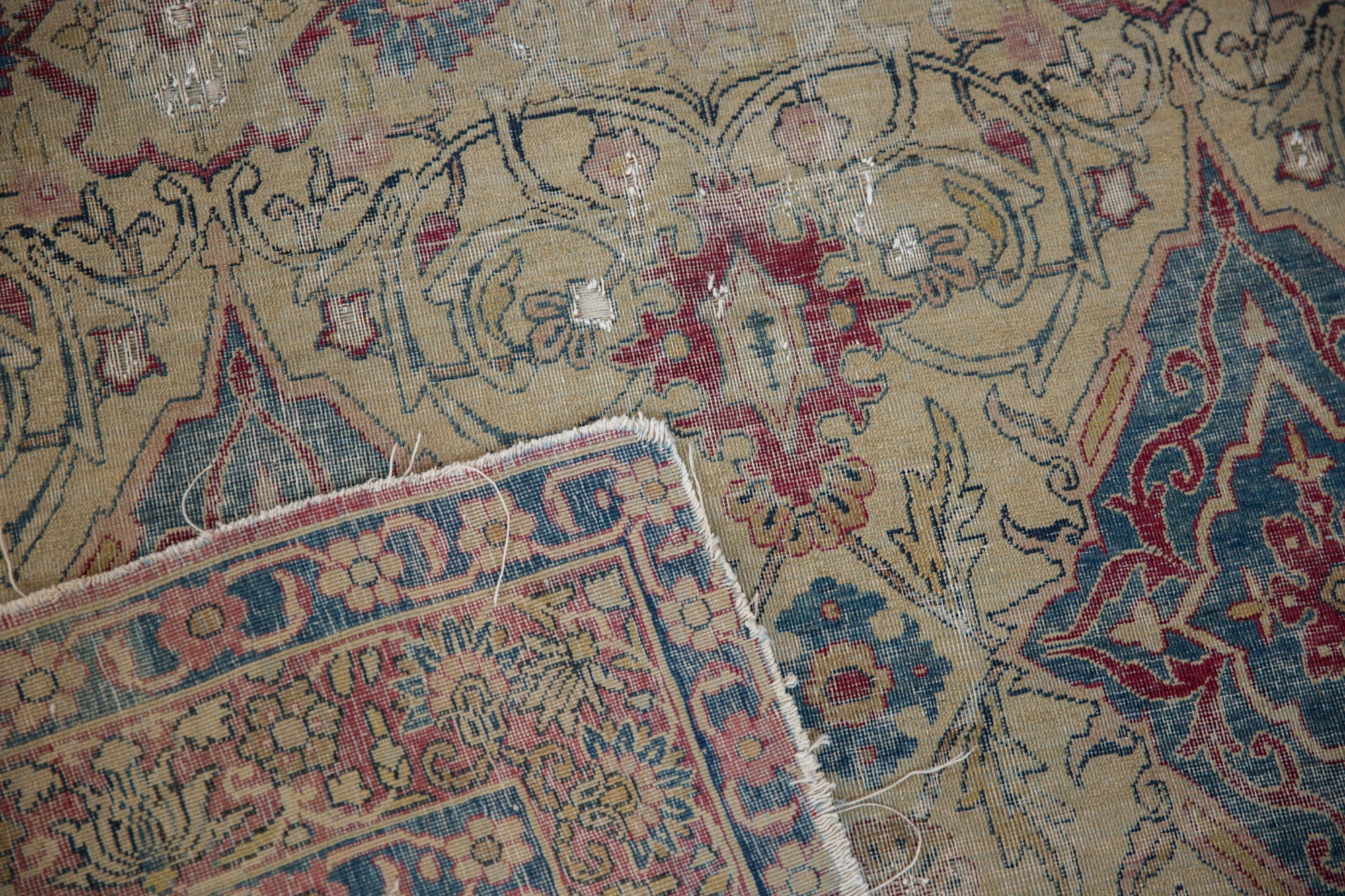 4.5x6.5 Antique Kermanshah Rug - Image 12