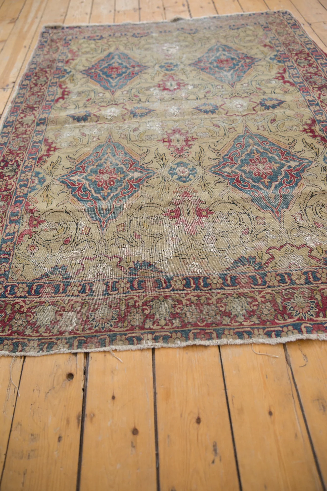 4.5x6.5 Antique Kermanshah Rug - Image 3
