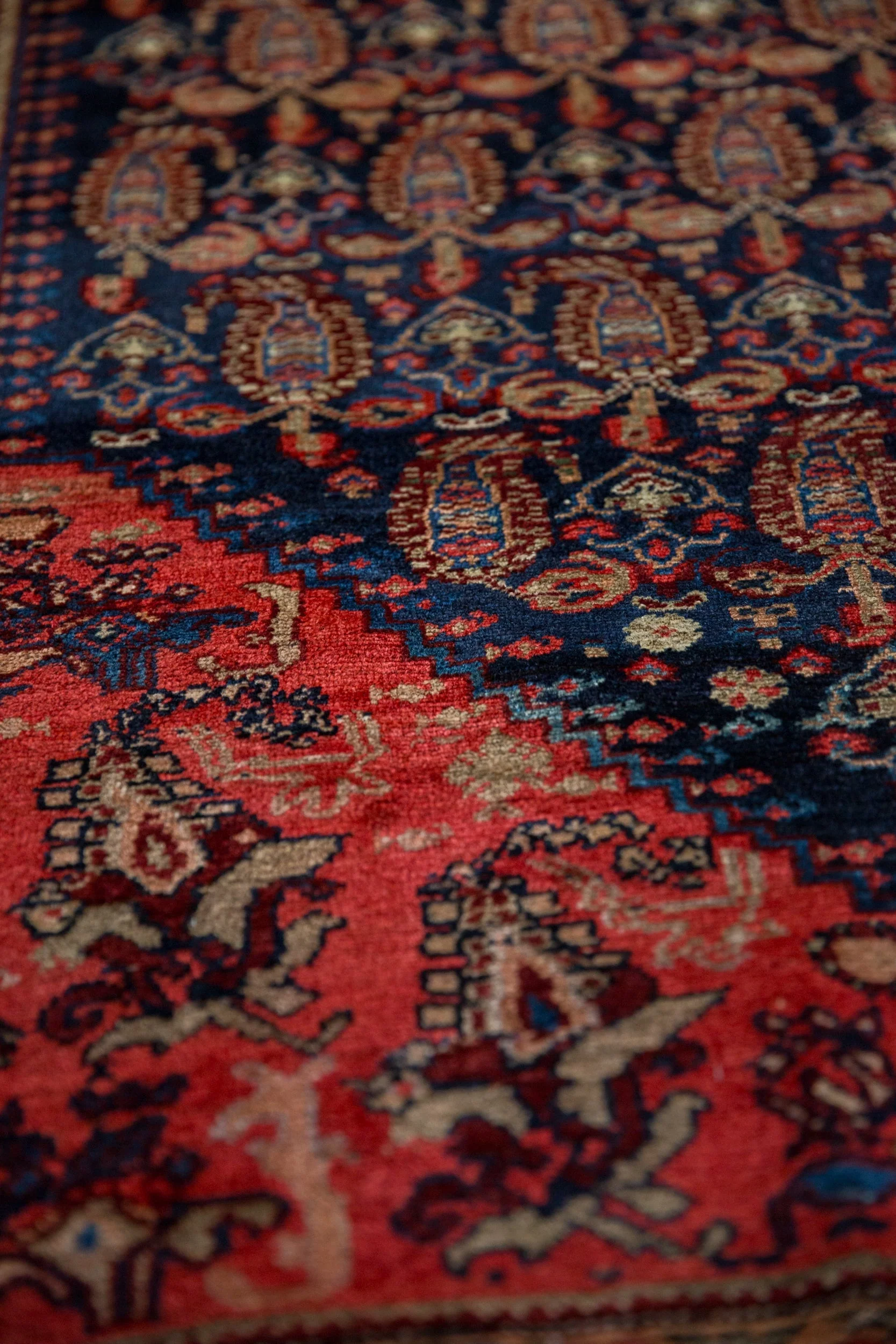 4.5x6.5 Antique Malayer Rug - Image 10