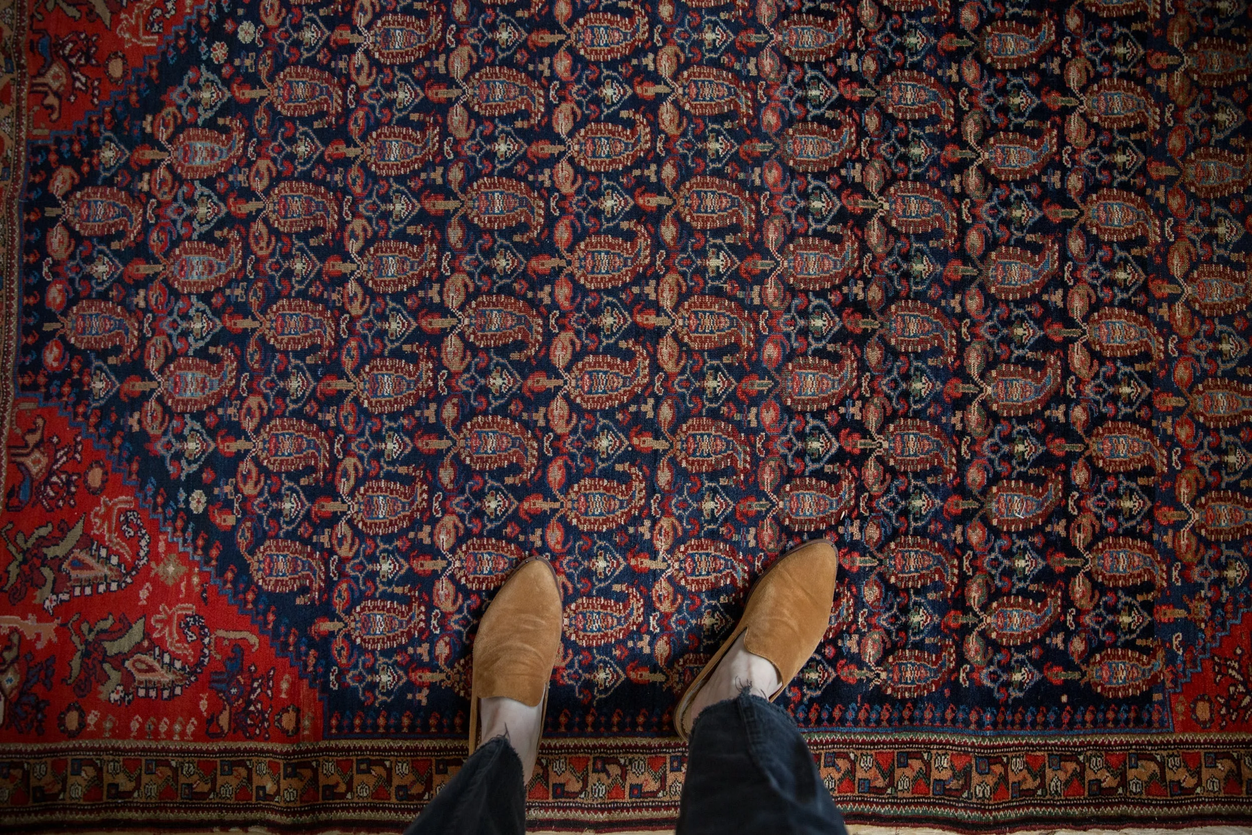 4.5x6.5 Antique Malayer Rug - Image 2
