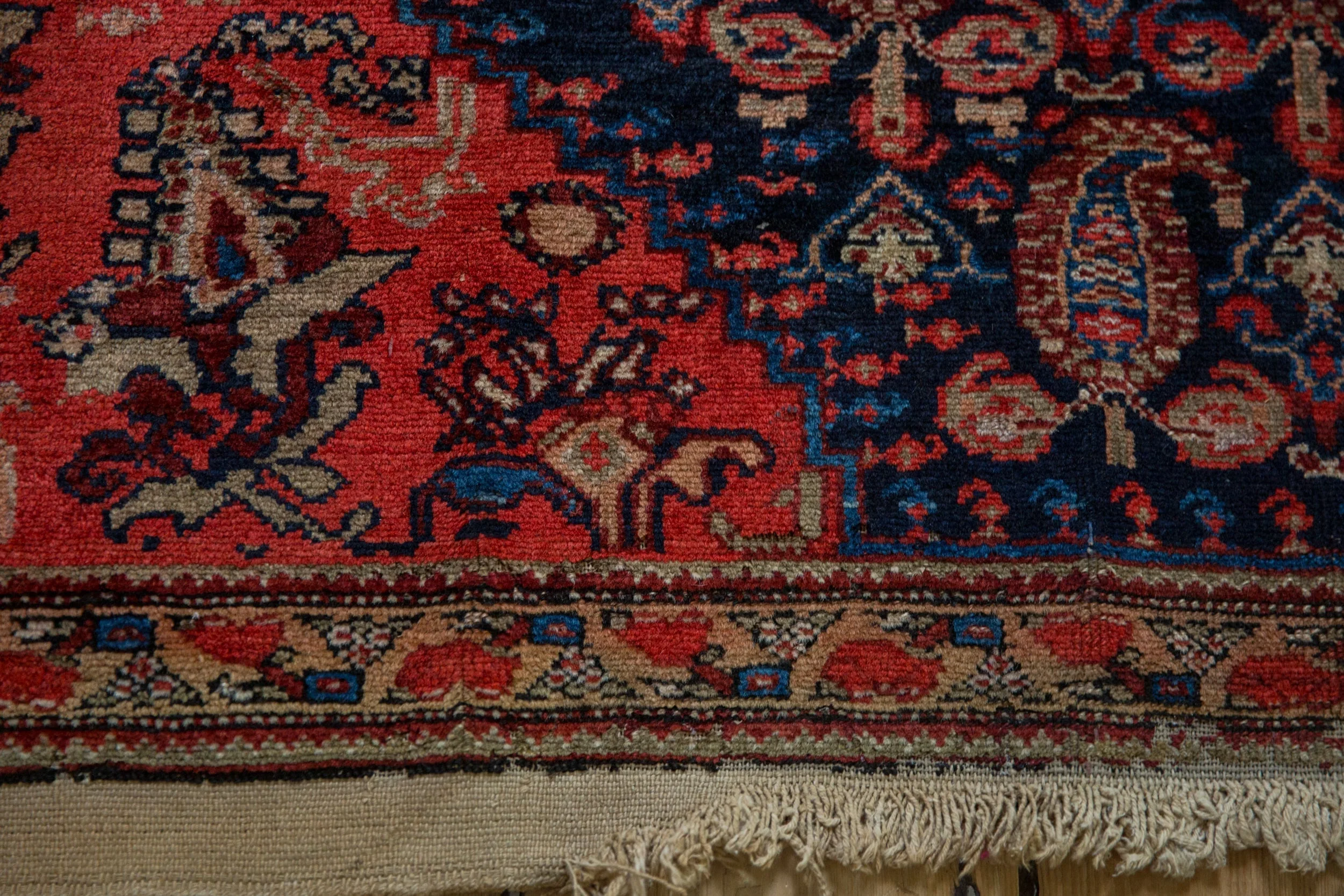 4.5x6.5 Antique Malayer Rug - Image 8