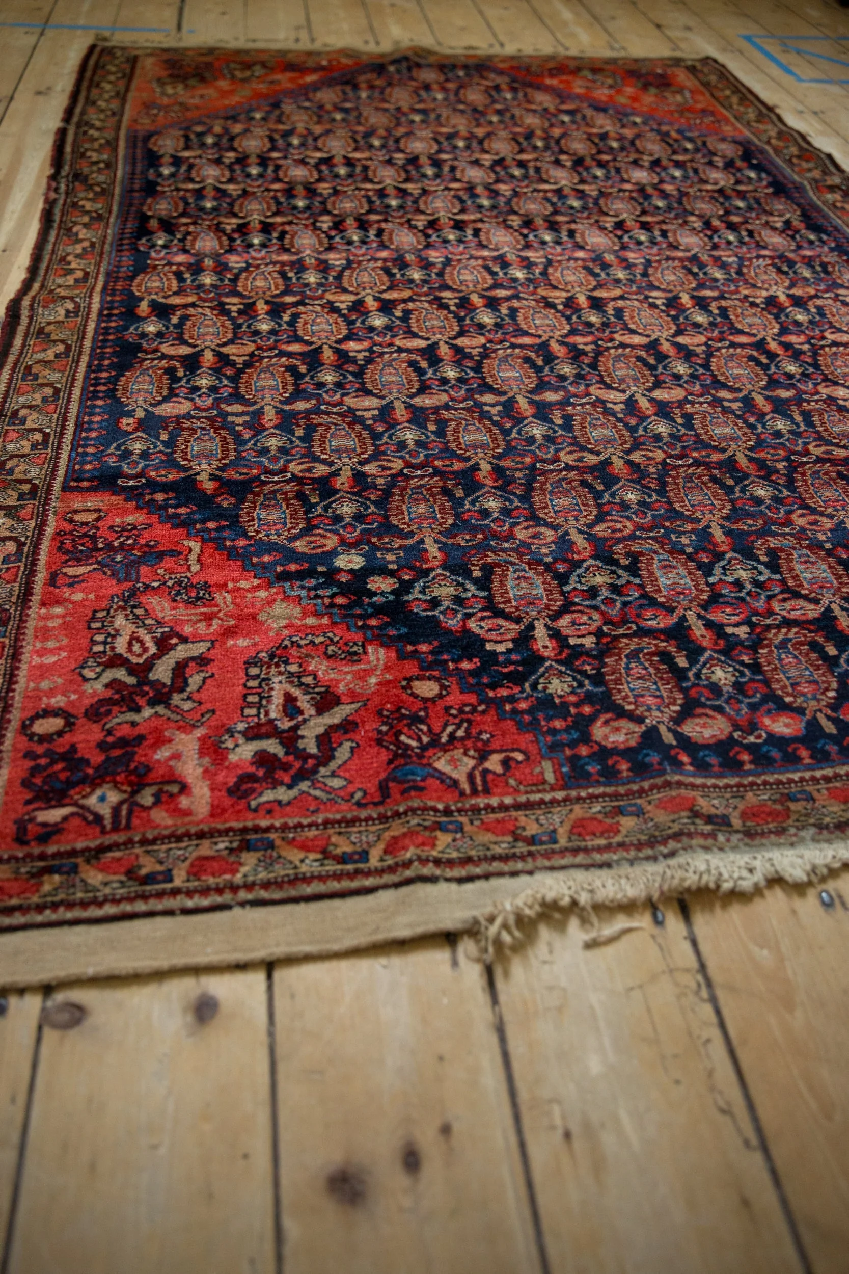 4.5x6.5 Antique Malayer Rug - Image 9