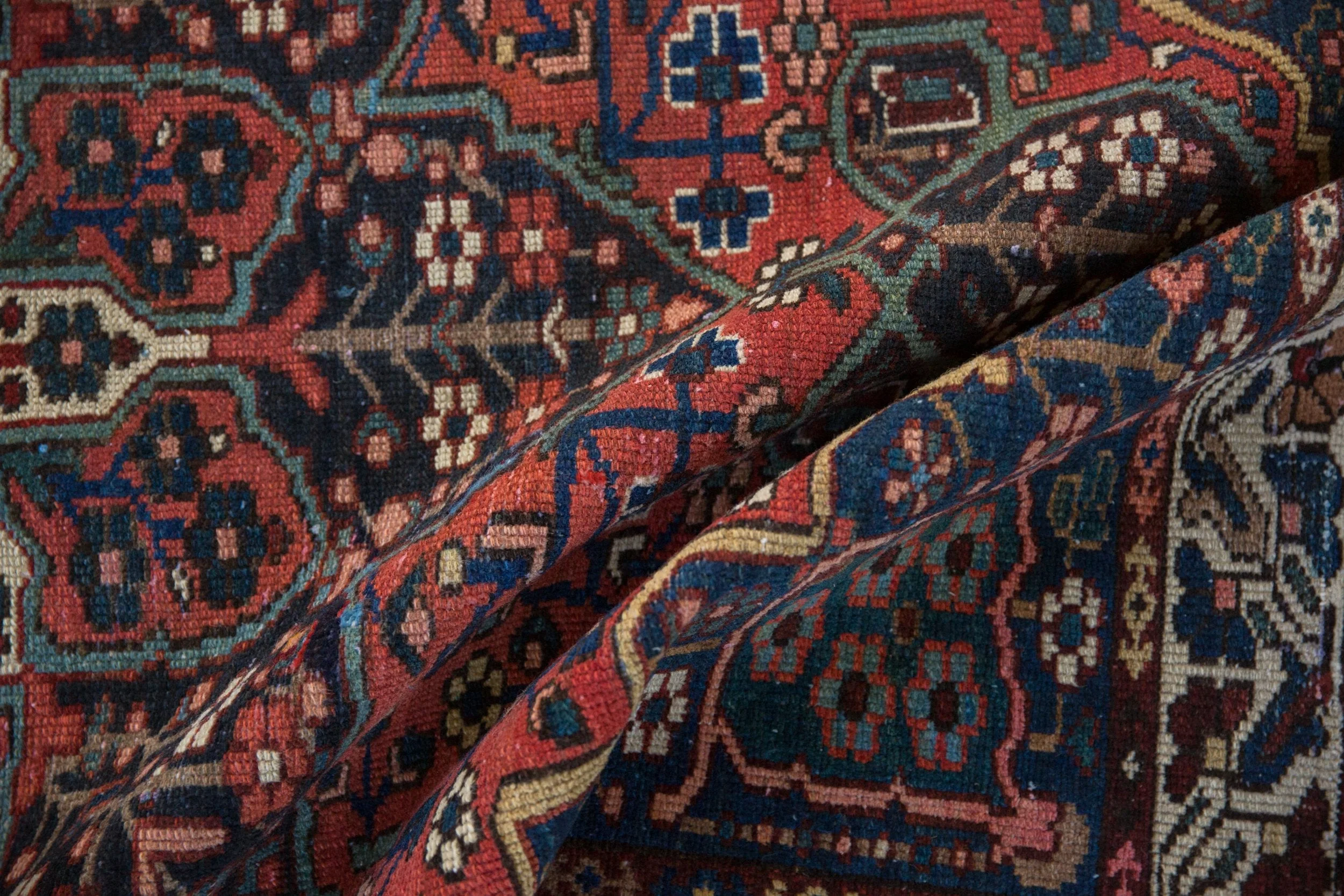 4.5x6.5 Vintage Baktiari Rug - Image 10