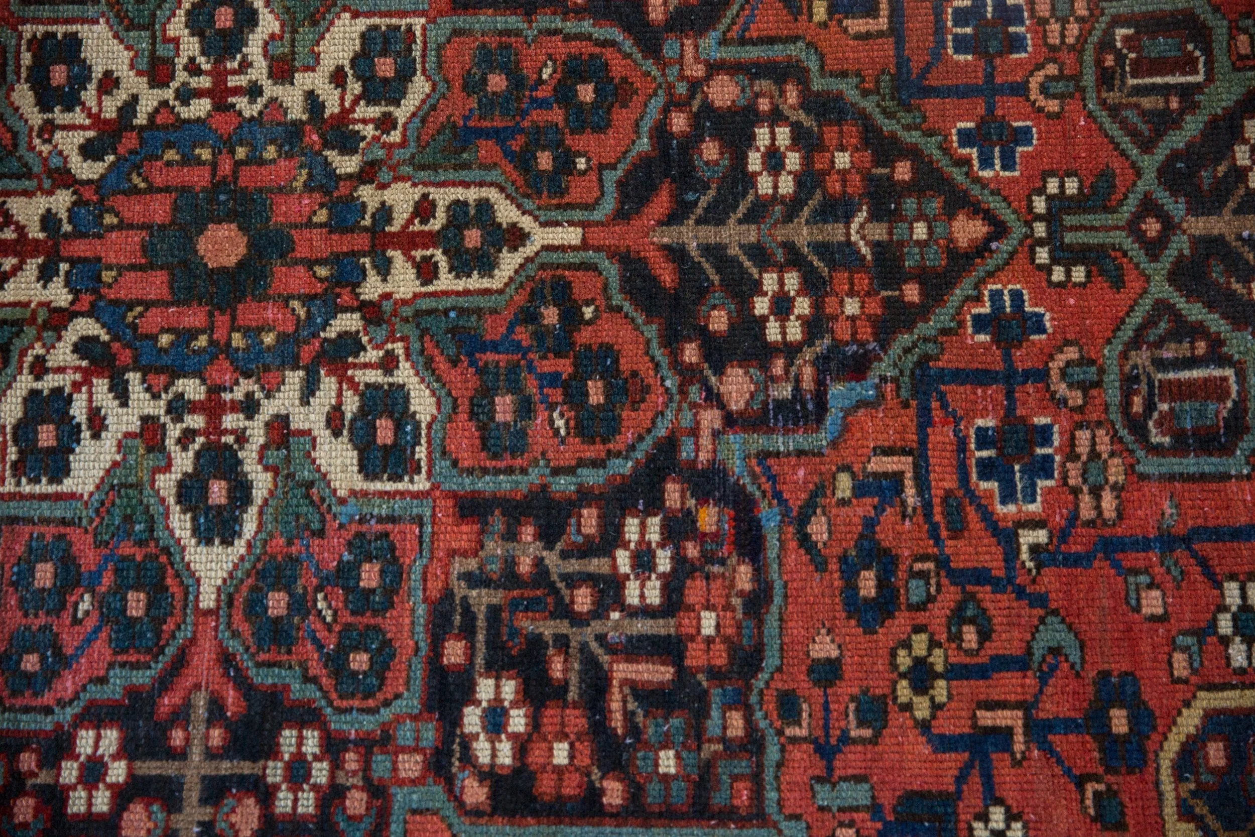 4.5x6.5 Vintage Baktiari Rug - Image 9
