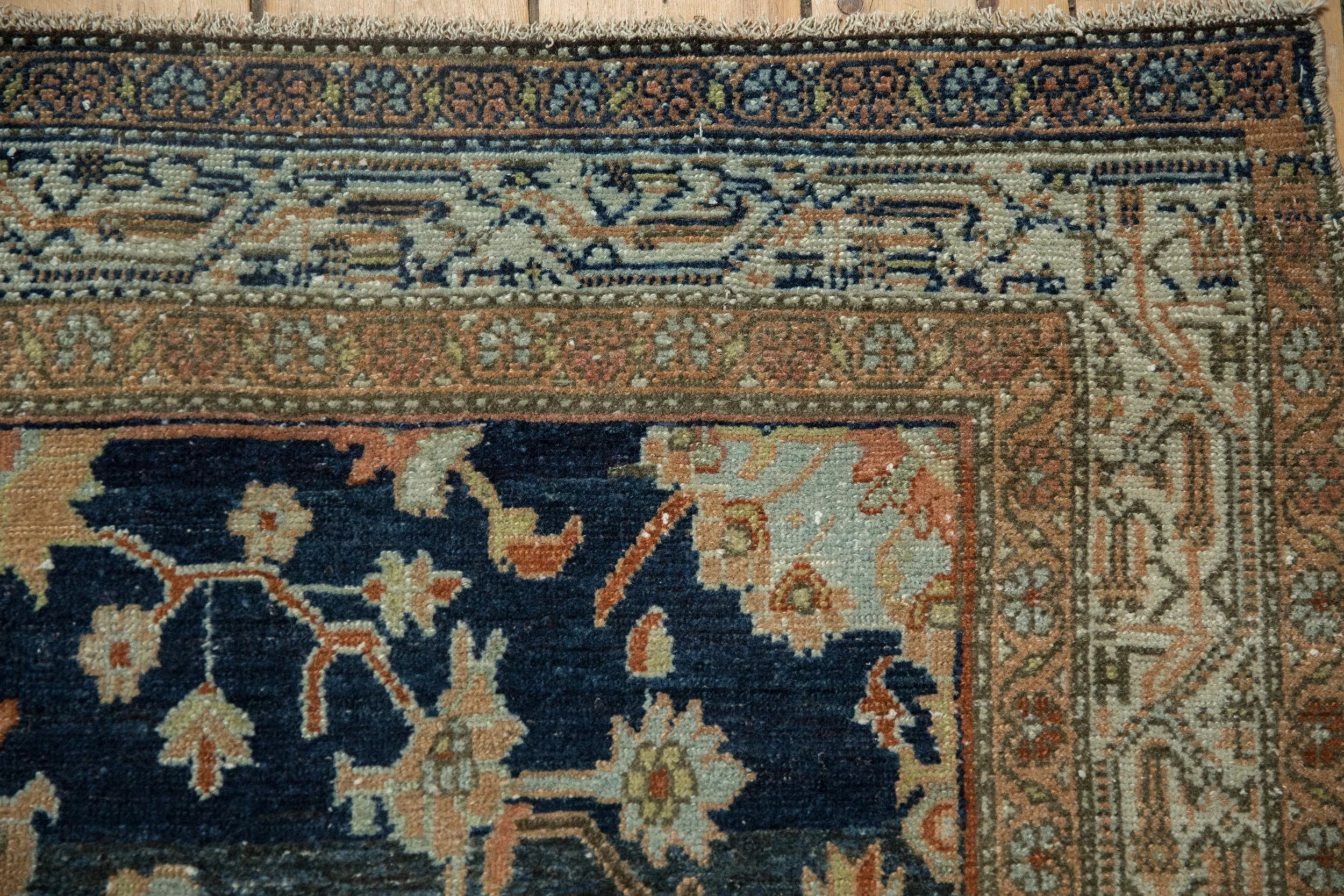 4.5x6.5 Vintage Distressed Hamadan Rug - Image 3