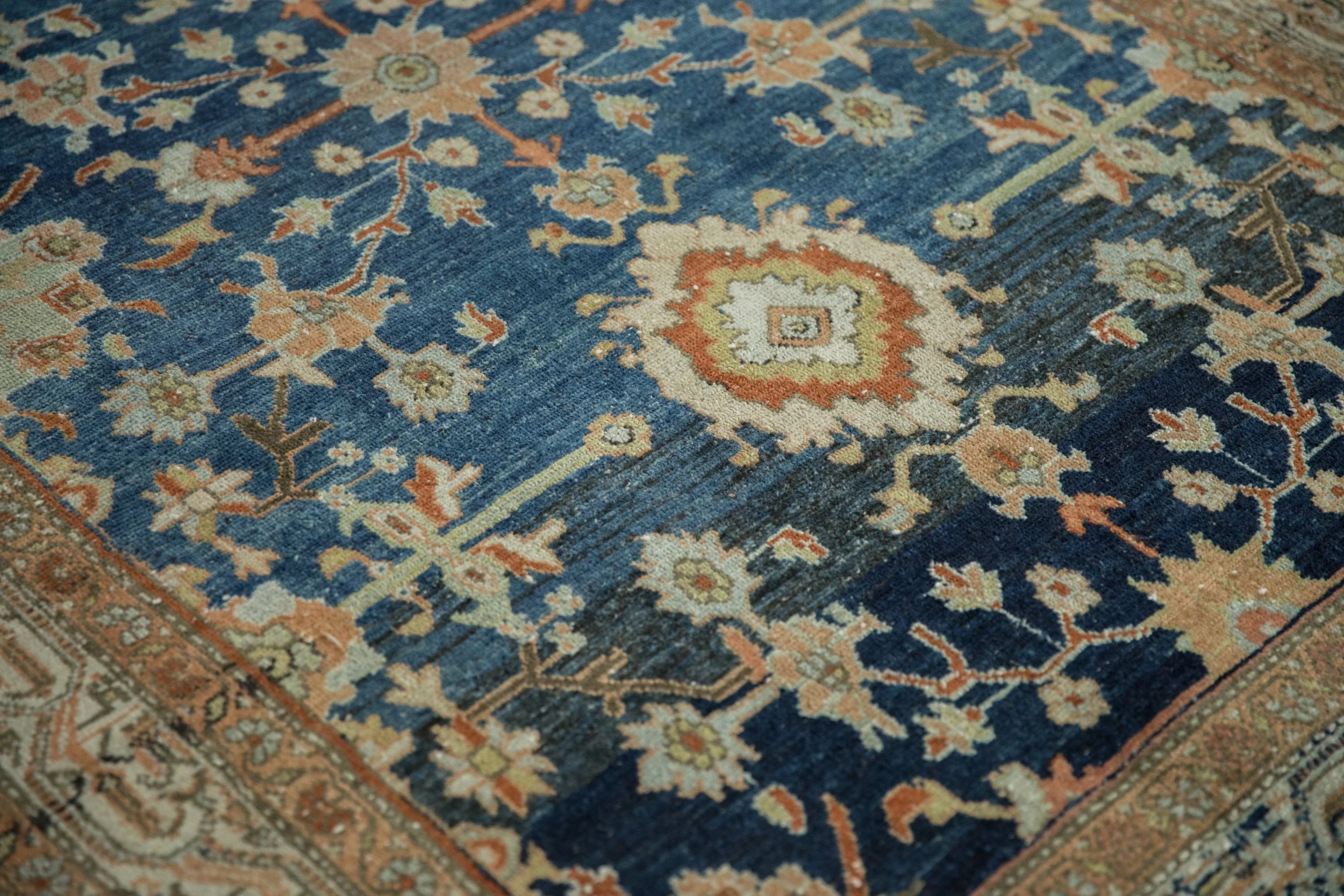 4.5x6.5 Vintage Distressed Hamadan Rug - Image 5