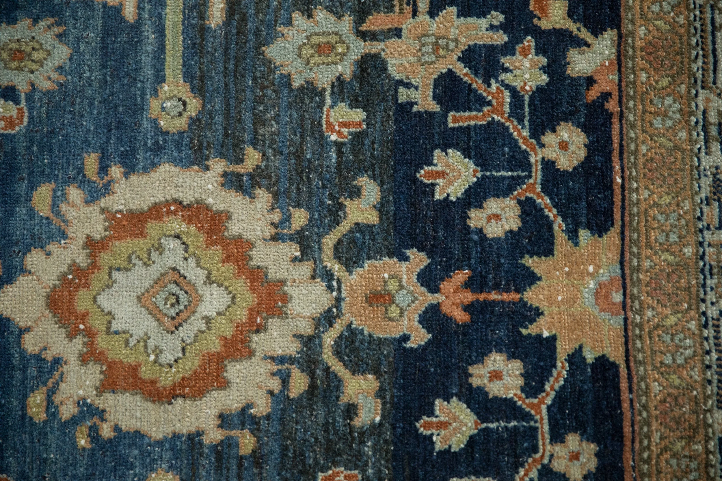 4.5x6.5 Vintage Distressed Hamadan Rug - Image 6