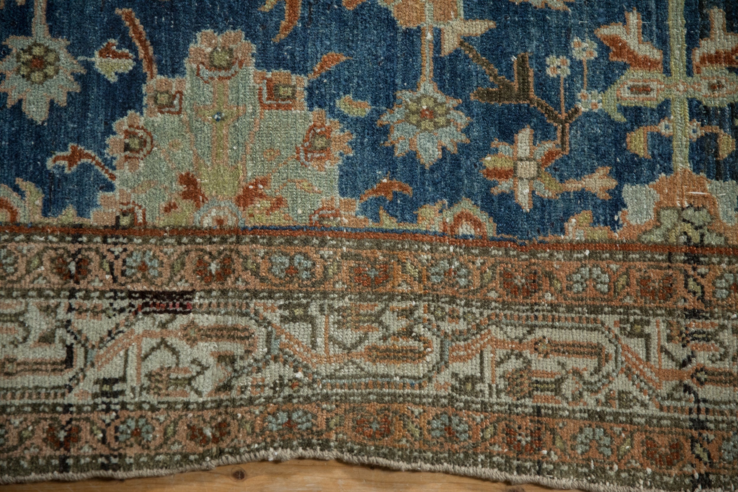 4.5x6.5 Vintage Distressed Hamadan Rug - Image 9