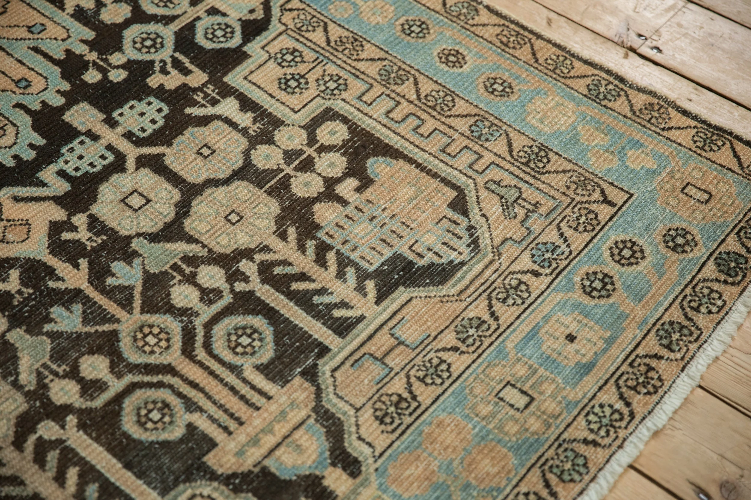4.5x6.5 Vintage Distressed Hamadan Rug - Image 5