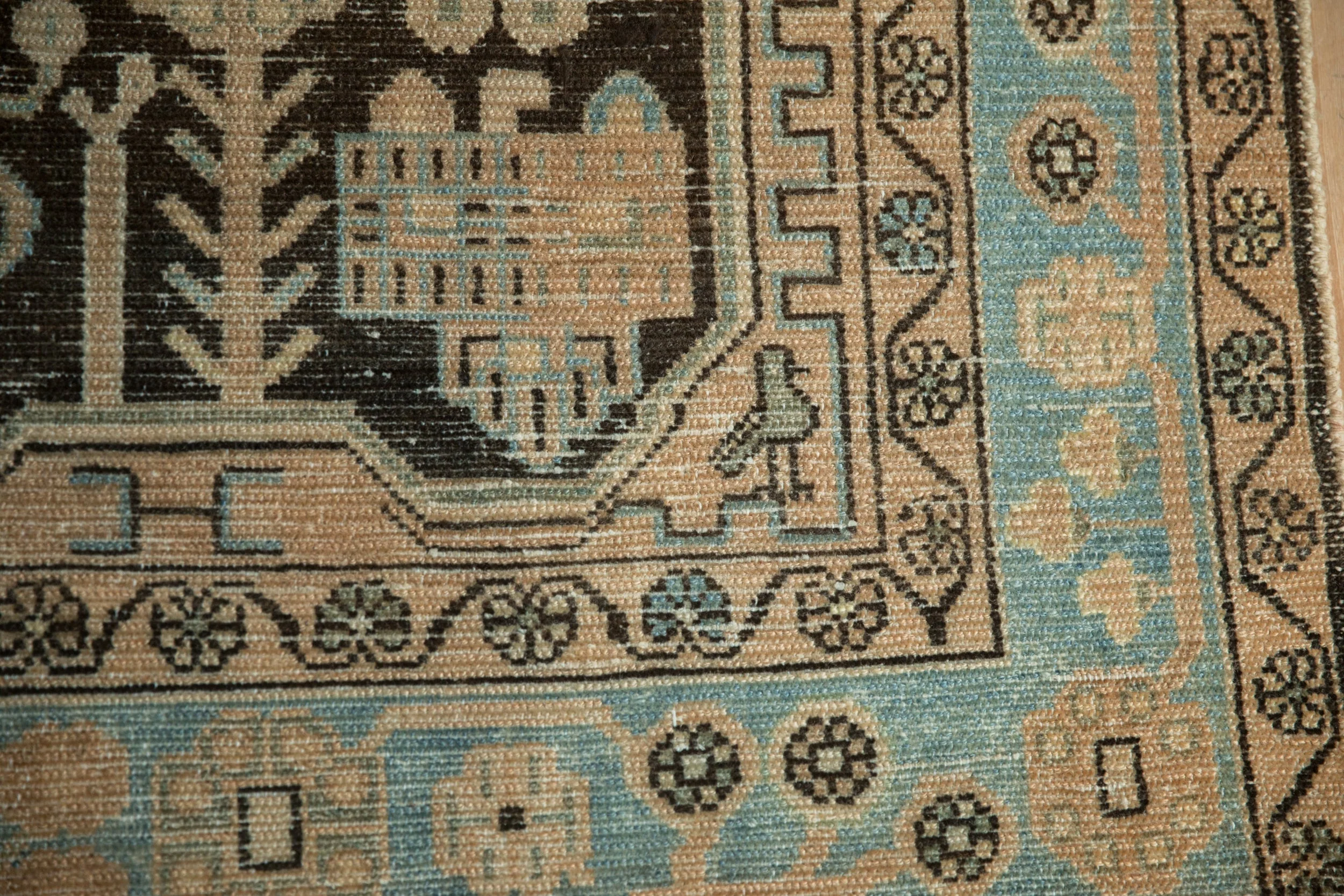 4.5x6.5 Vintage Distressed Hamadan Rug - Image 6