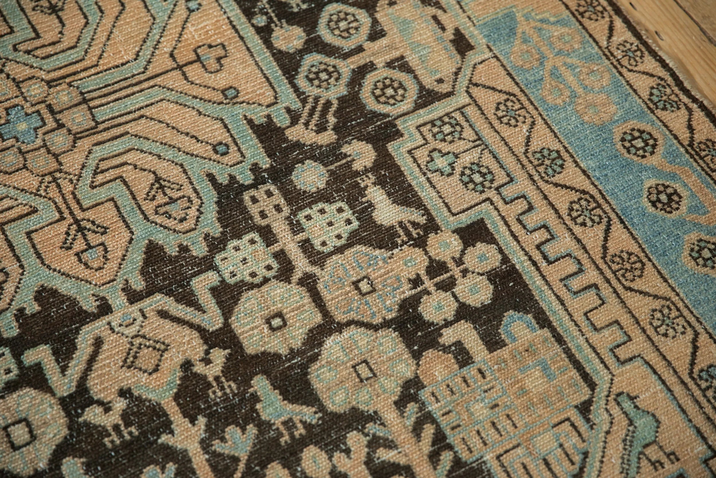 4.5x6.5 Vintage Distressed Hamadan Rug - Image 8